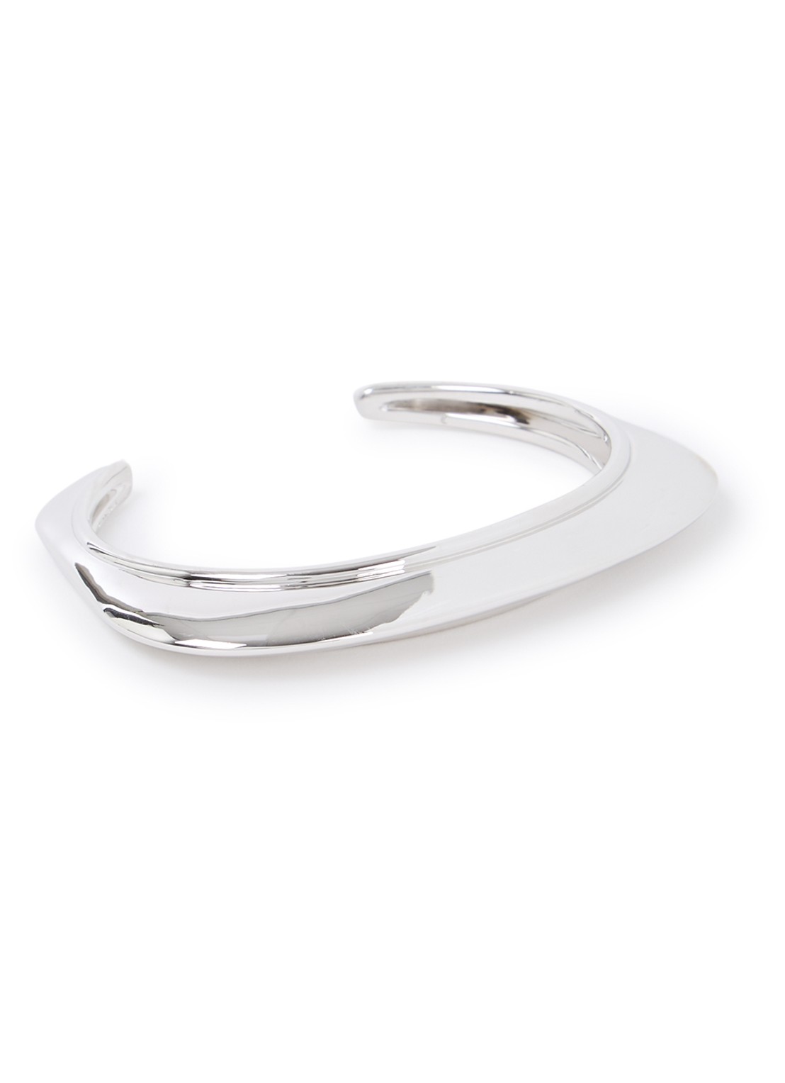 Missoma Hera Dome bangle - voorkant zilver