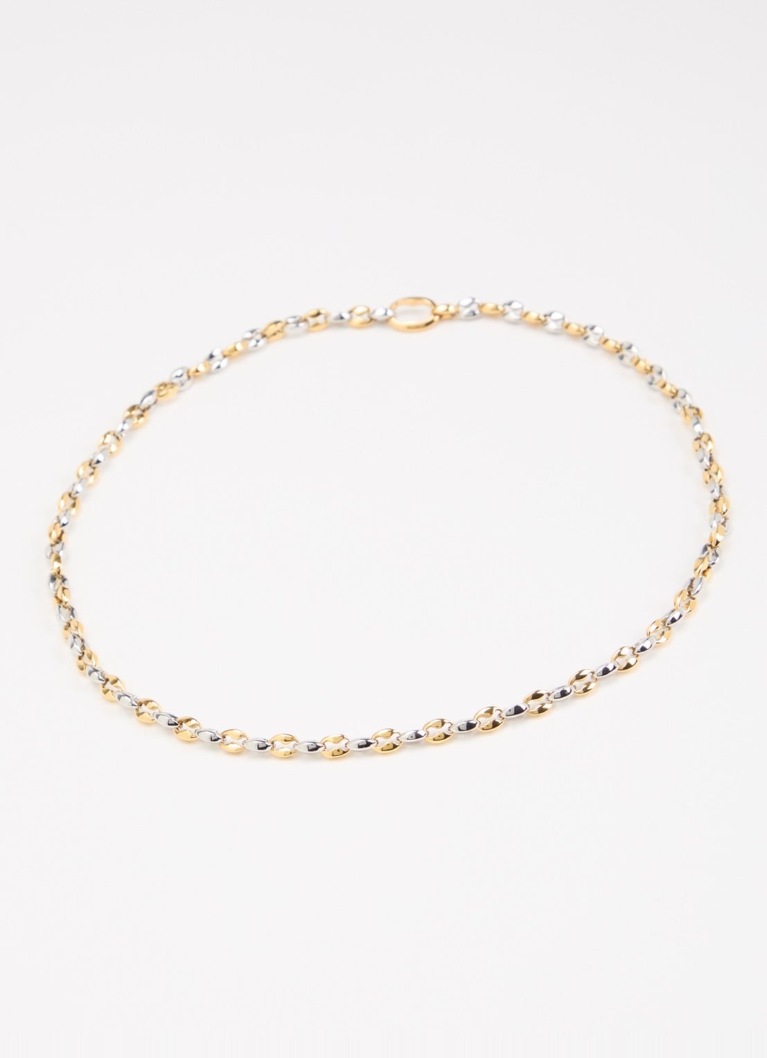Missoma Mariner ketting verguld - detail goud
