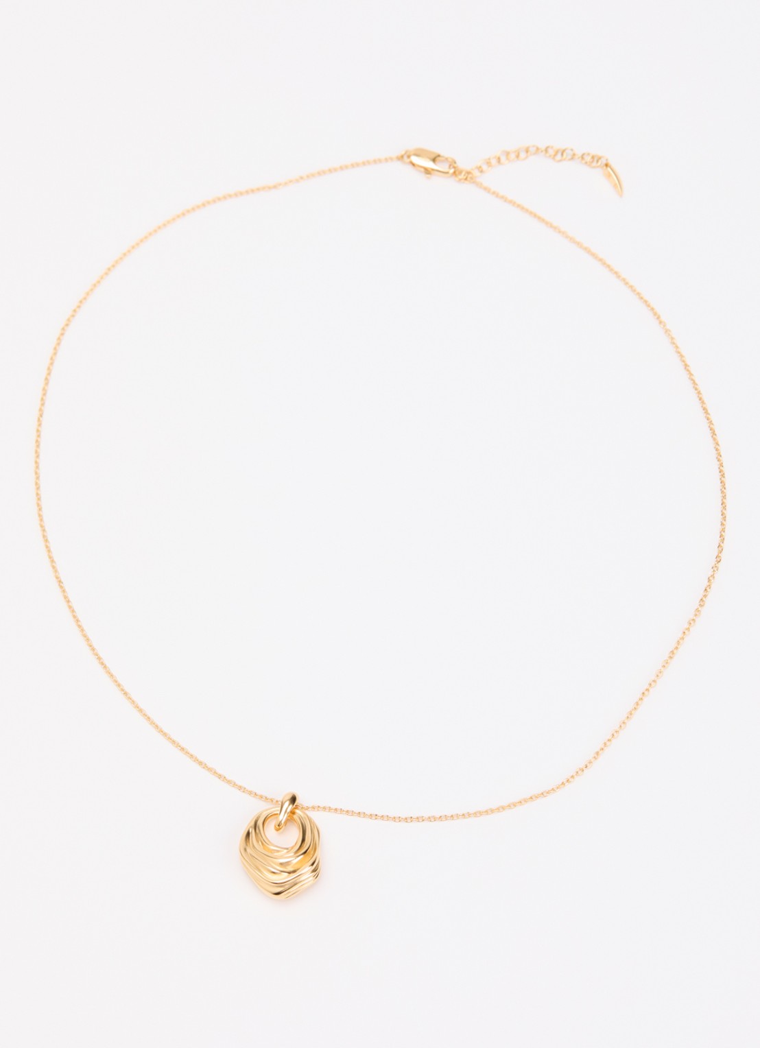 Missoma Markgong ketting verguld - detail goud