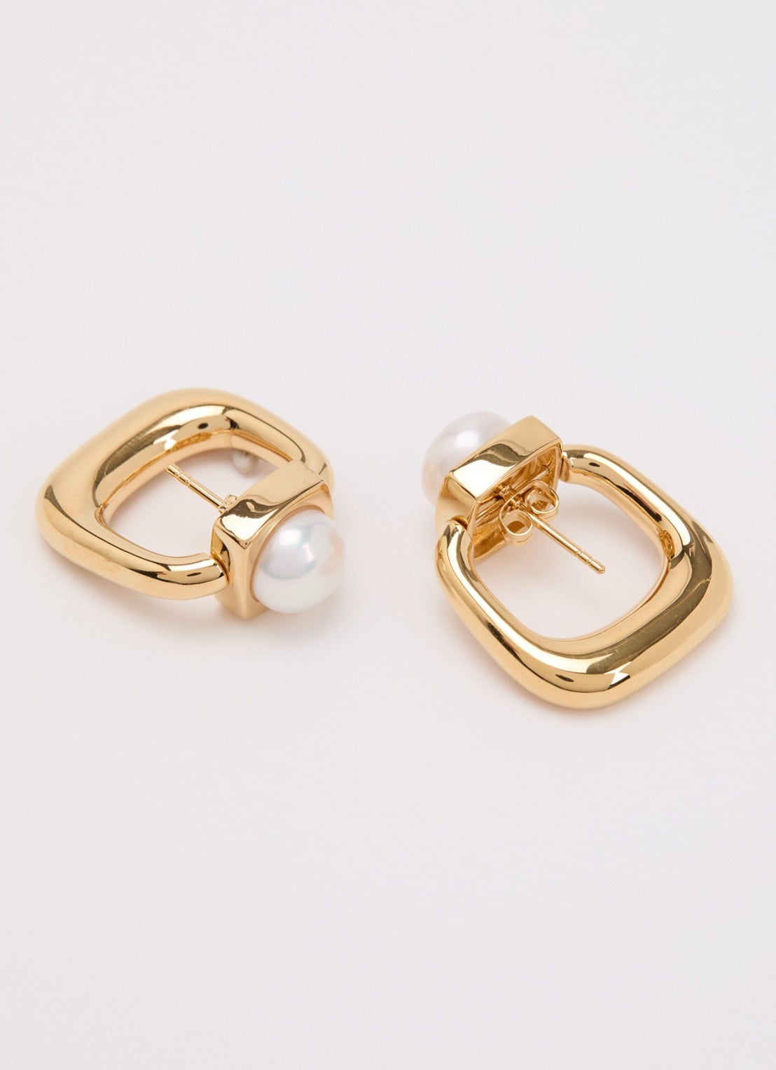 Missoma Oorstekers verguld - detail goud