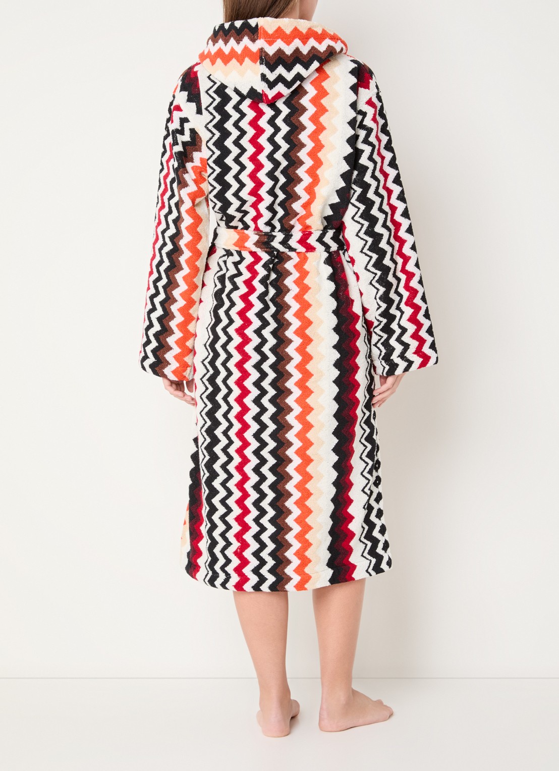 Missoni Badjas van katoen - unisex - achterkant 3 multicolor