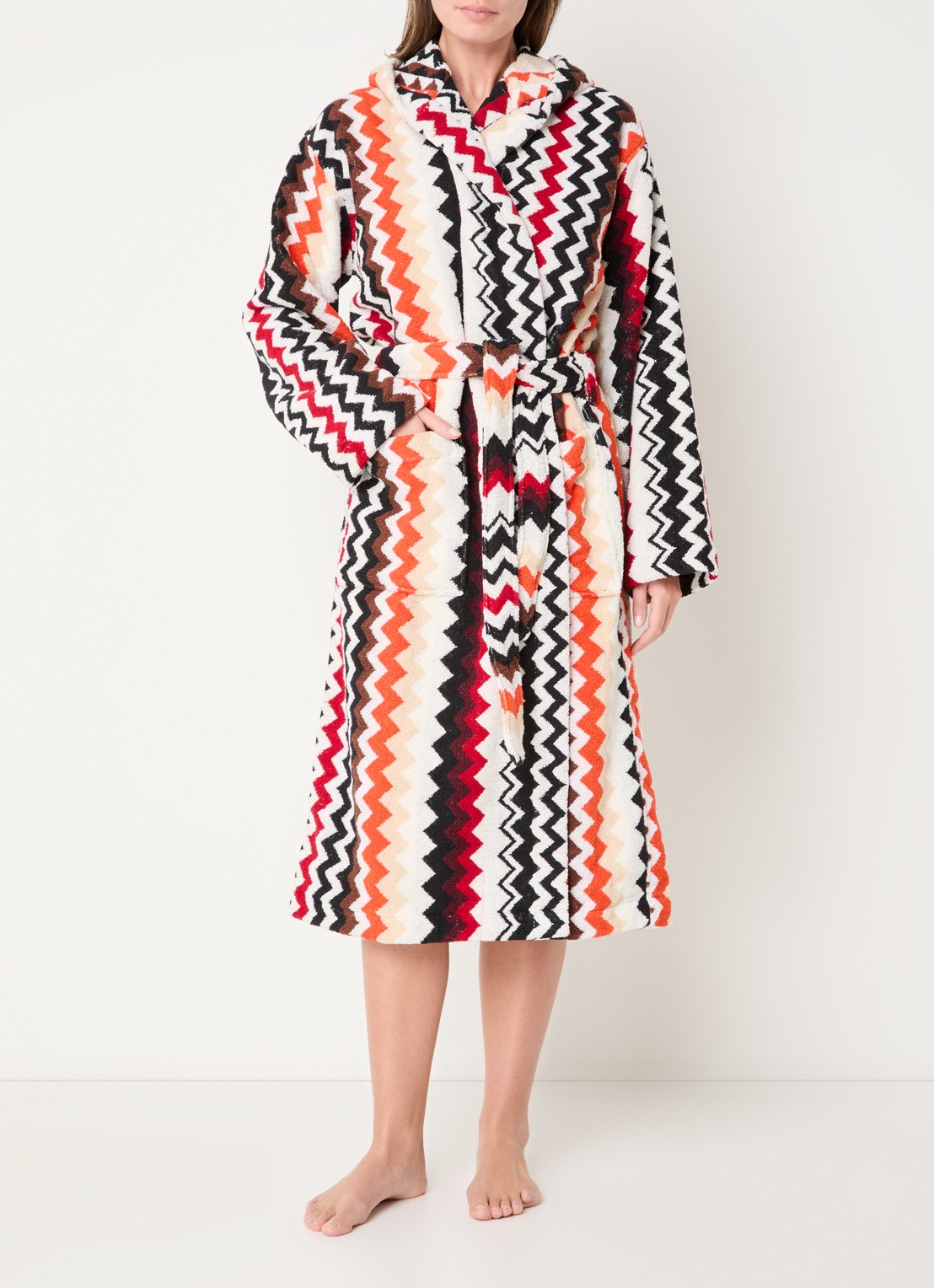 Missoni Badjas van katoen - unisex - detail 4 multicolor