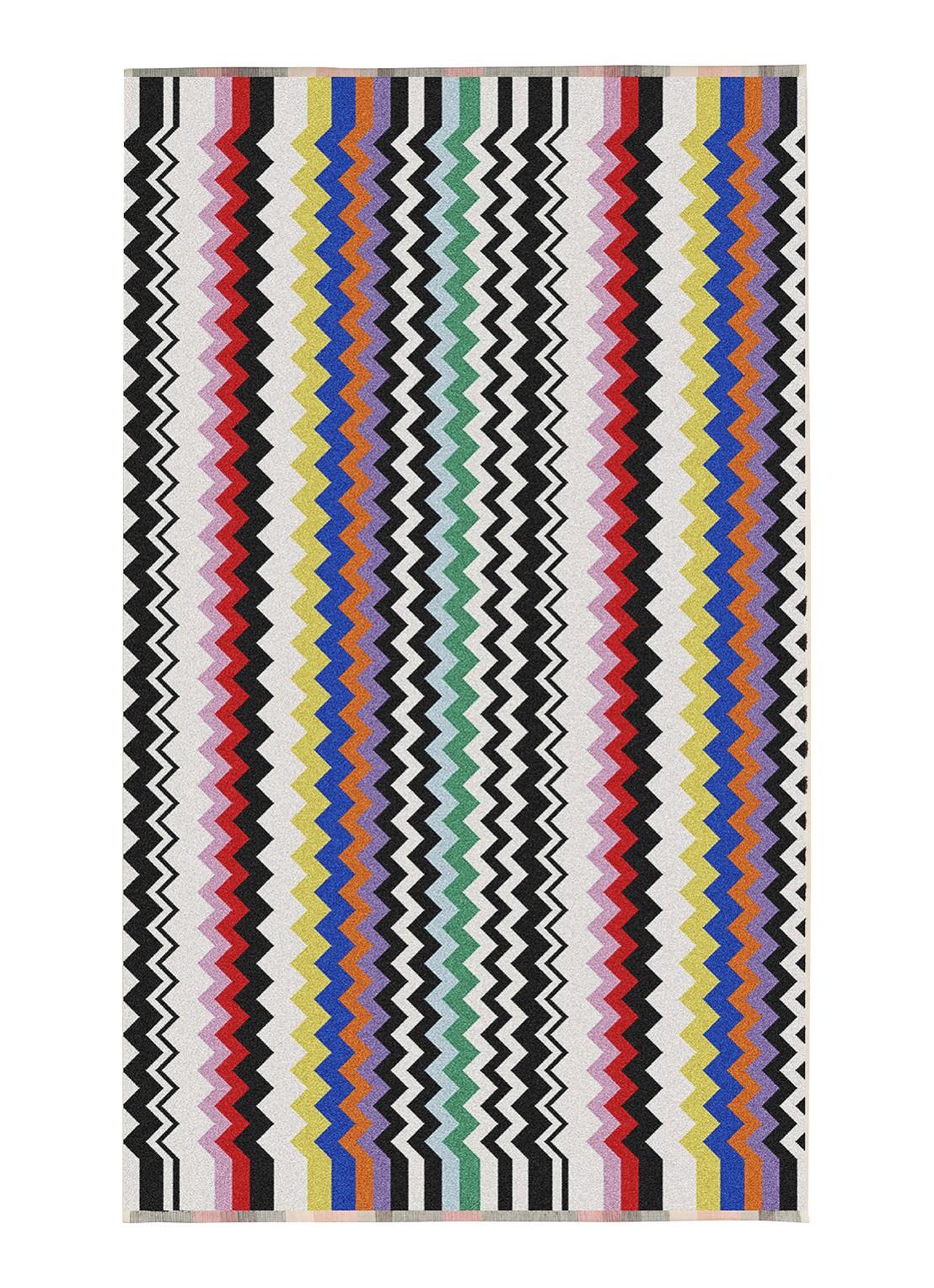 Missoni Best badhanddoek - 70 x 115 cm - voorkant zwart