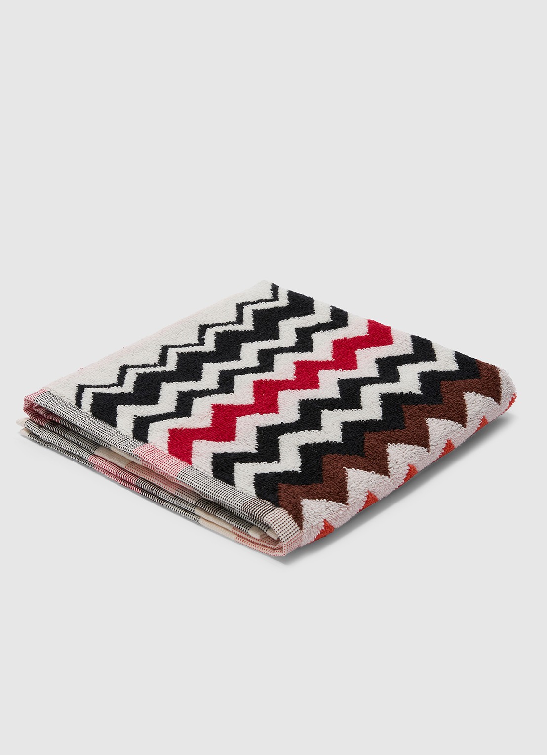 Missoni Best gastendoek 70 x 40 cm - voorkant rood