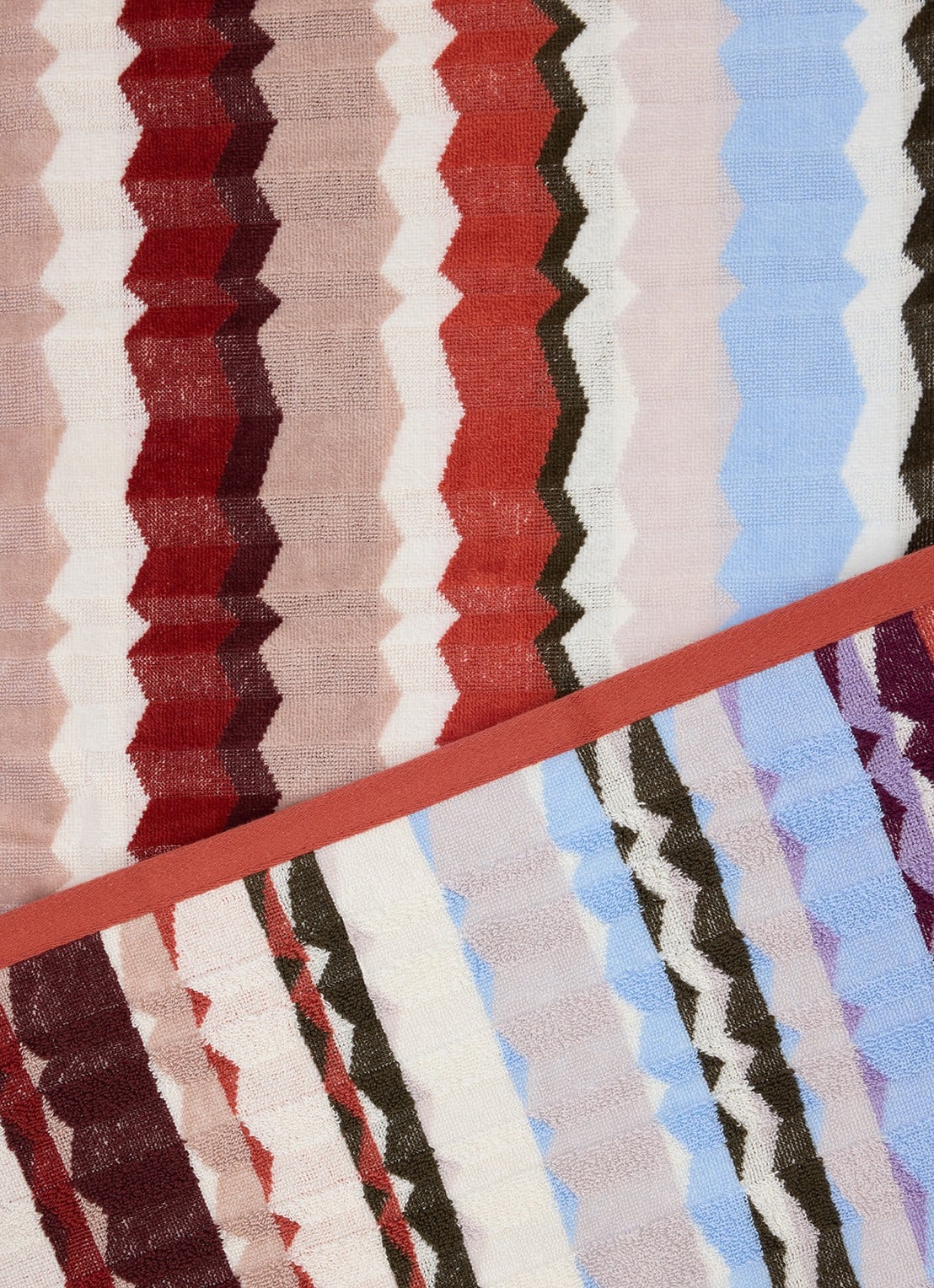 Missoni Eva badhanddoek - 70 x 115 cm - achterkant 2 beige