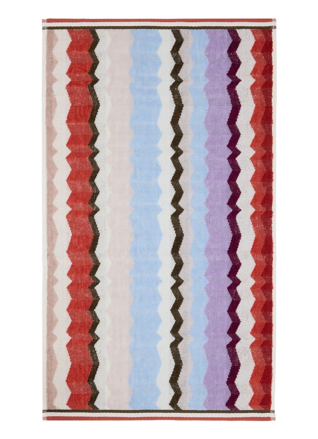 Missoni Eva gastendoek - 40 x 70 cm - voorkant 3 beige