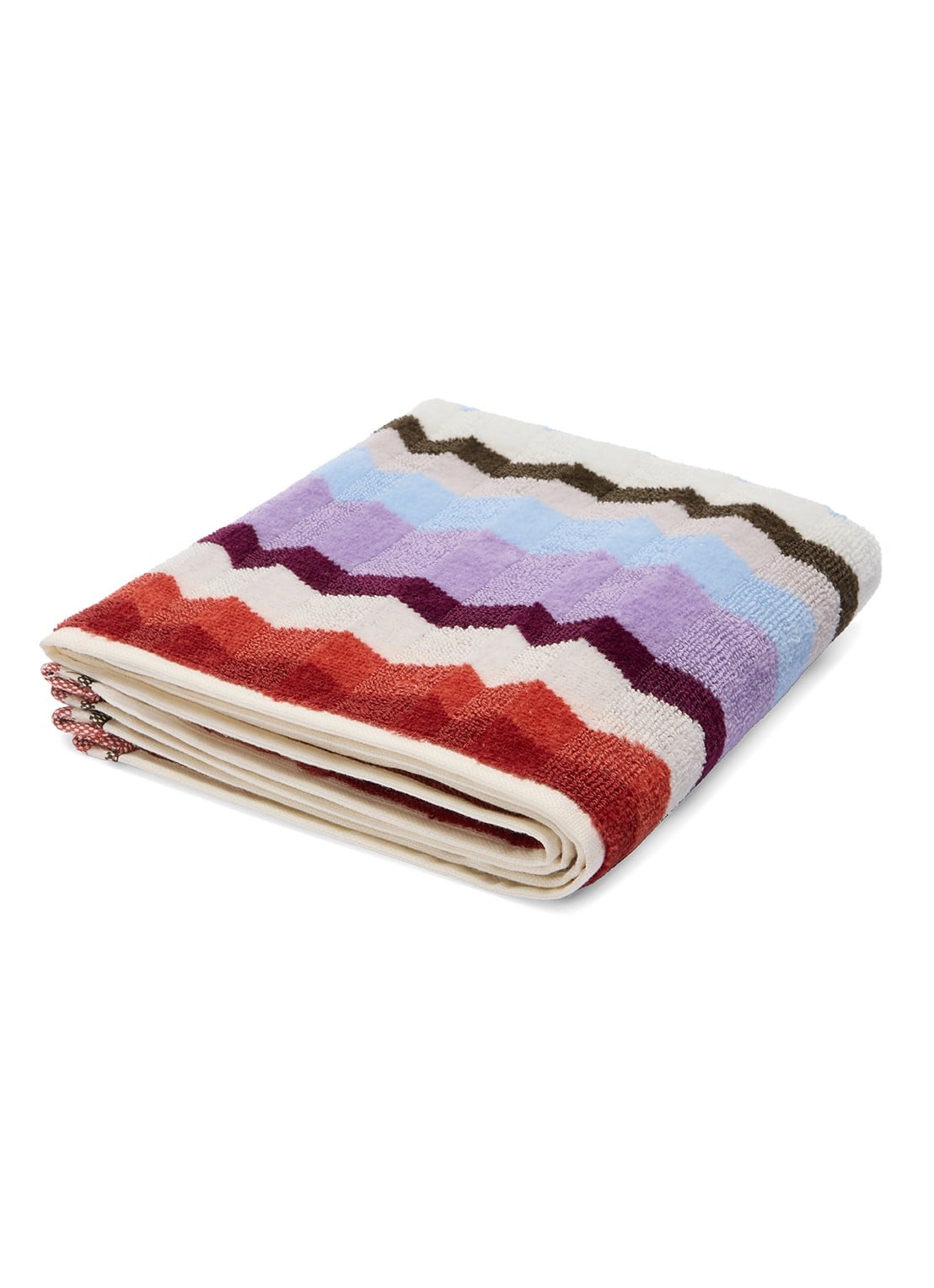 Missoni Eva gastendoek - 40 x 70 cm - voorkant 4 beige