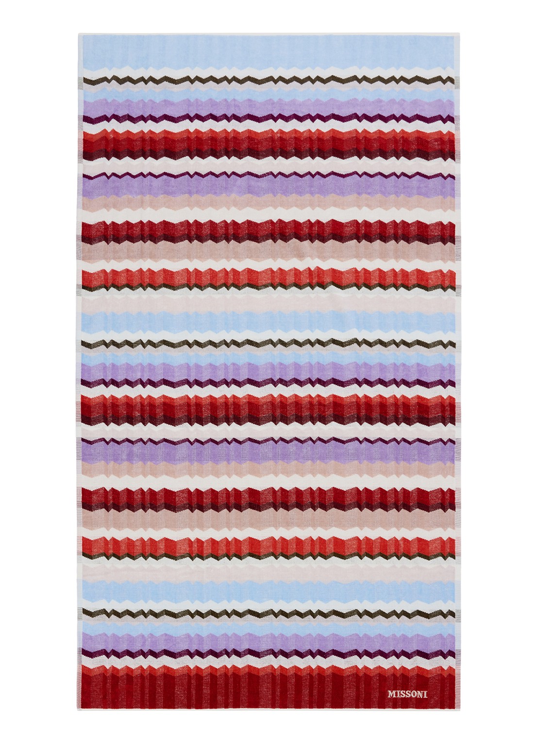 Missoni Eva strandlaken - 180 x 100 cm - voorkant 2 beige