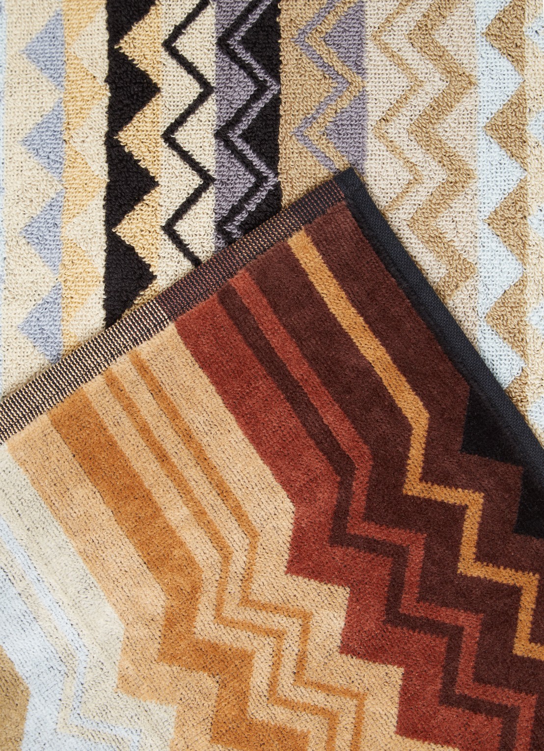 Missoni Giacomo badhanddoek 70 x 115 cm - detail multicolor