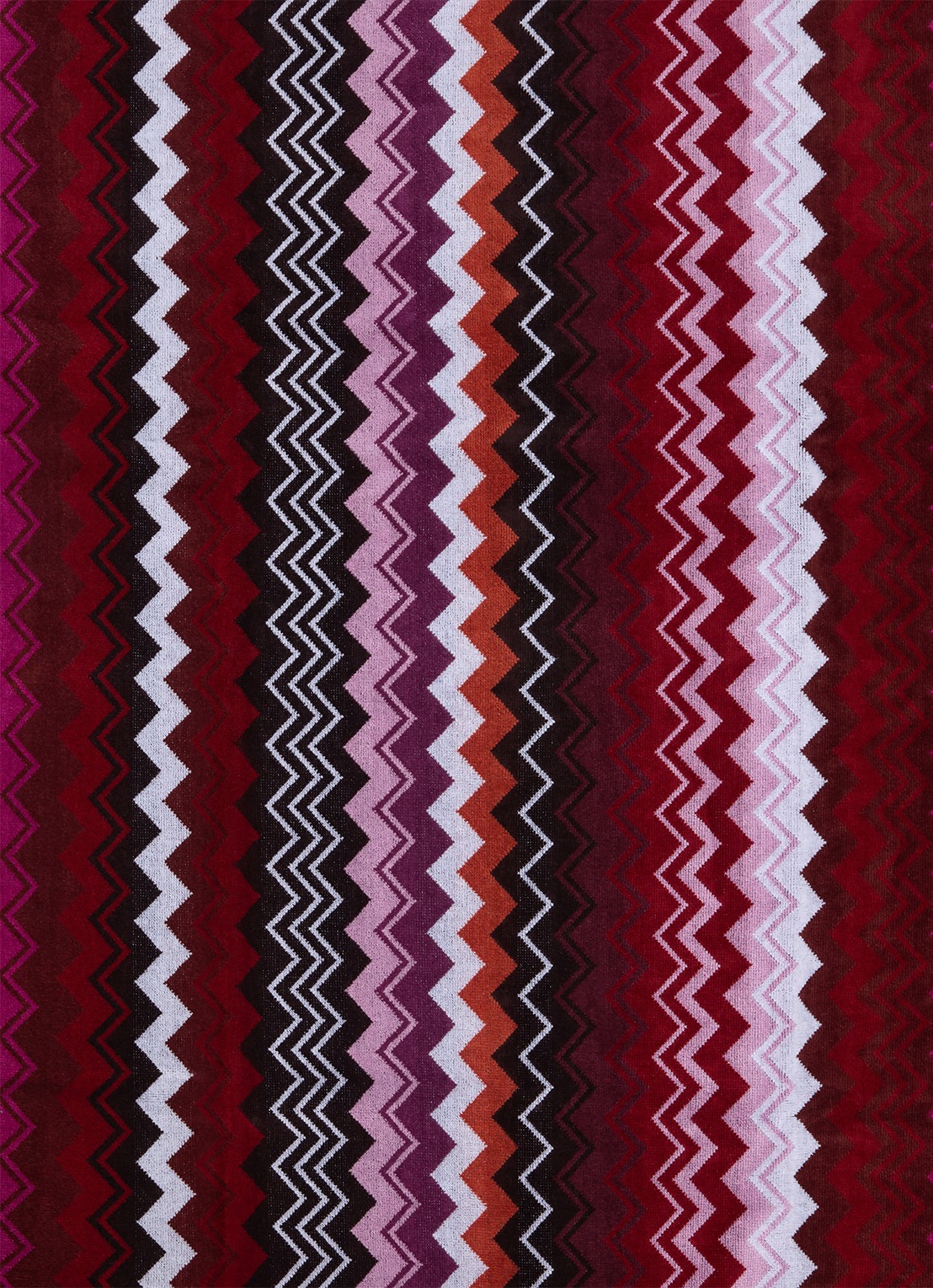 Missoni Giacomo badhanddoek - 70 x 115 cm - detail 3 bordeauxrood