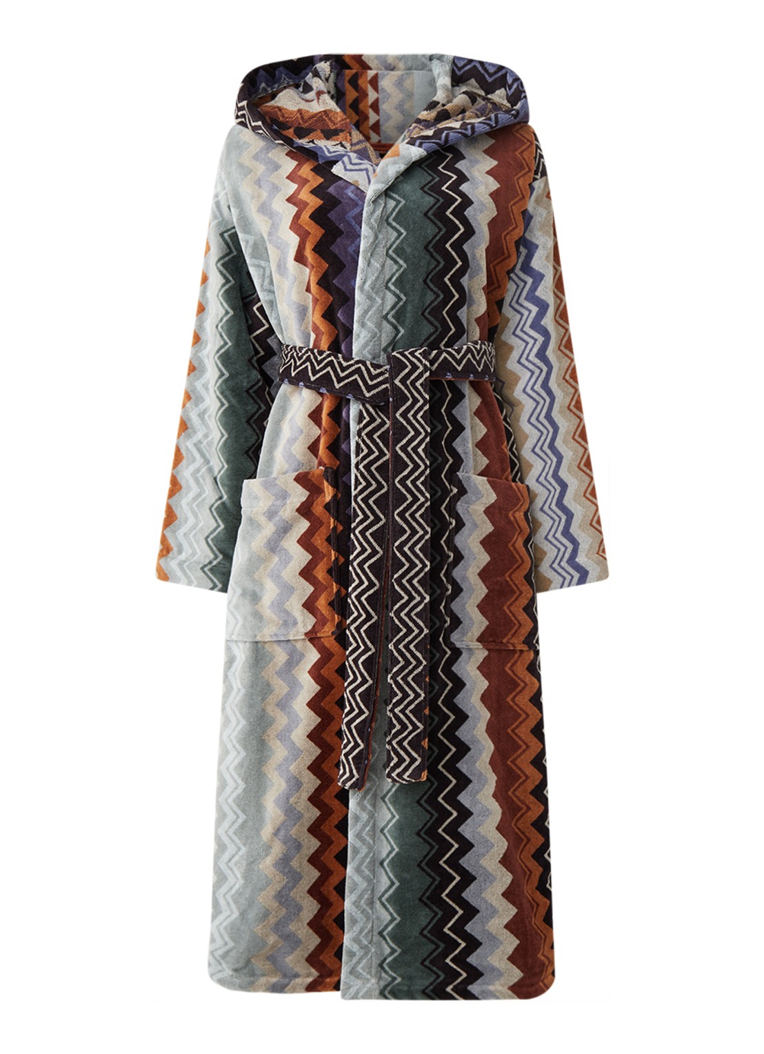 Missoni Giacomo badjas - unisex - voorkant bruin