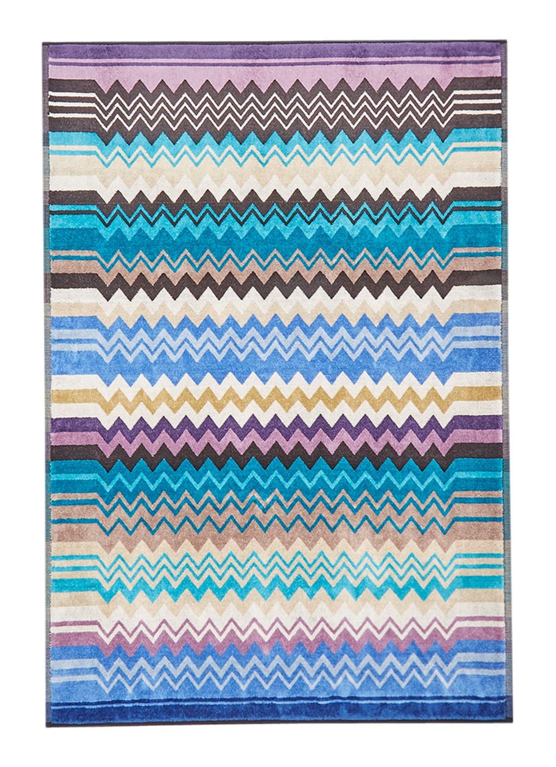 Missoni Giacomo badmat - 60 x 90 cm - voorkant multicolor