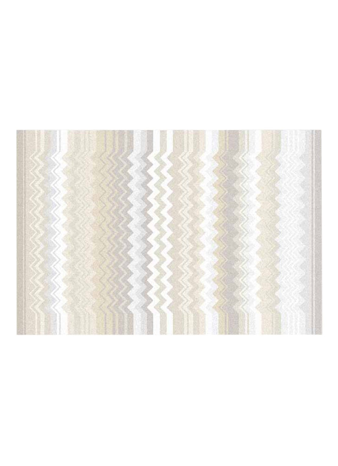 Missoni Giacomo badmat 630 gr/m2 - 90 x 60 cm - voorkant beige