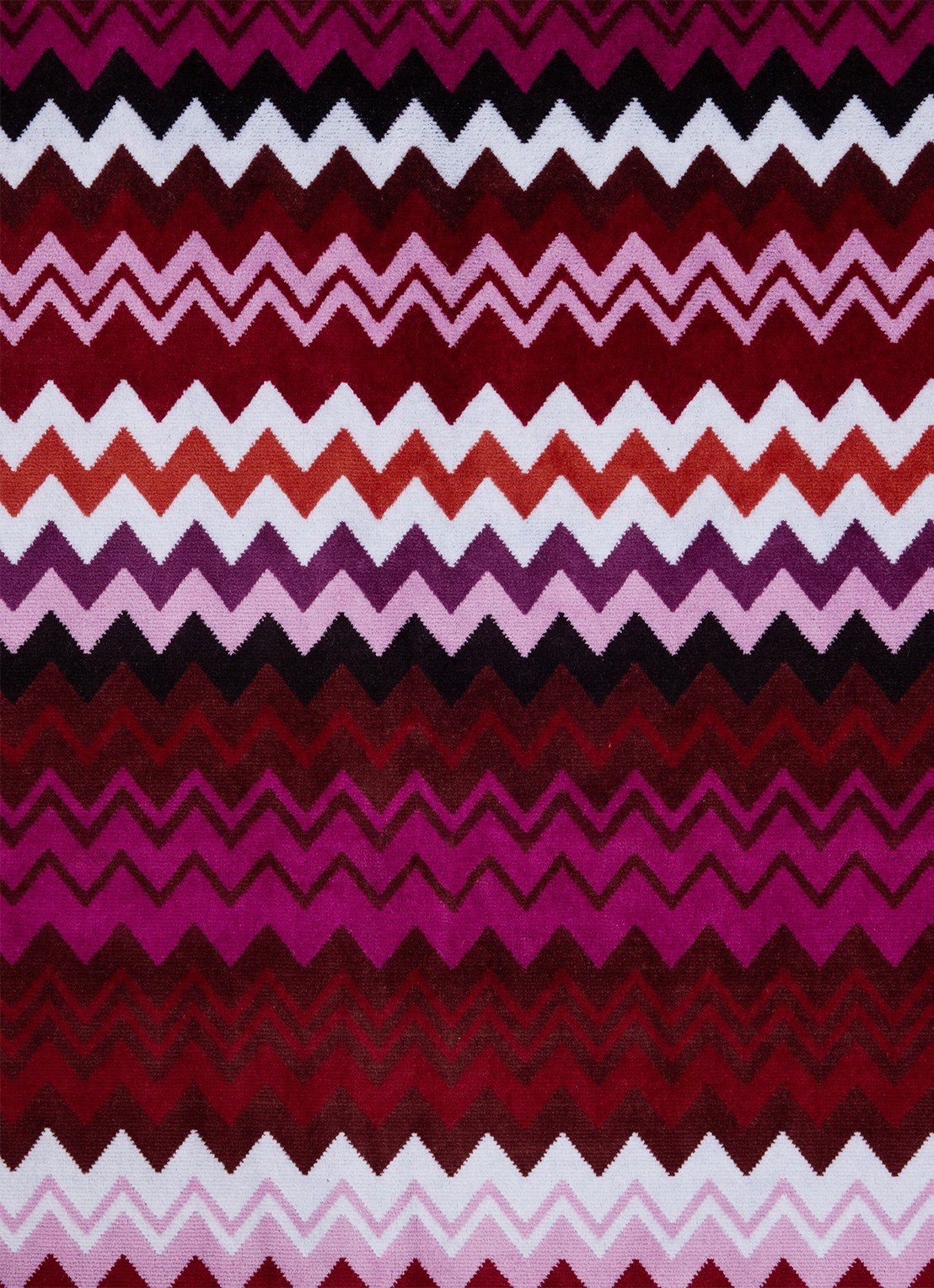 Missoni Giacomo badmat 90 x 60 cm - detail 3 bordeauxrood