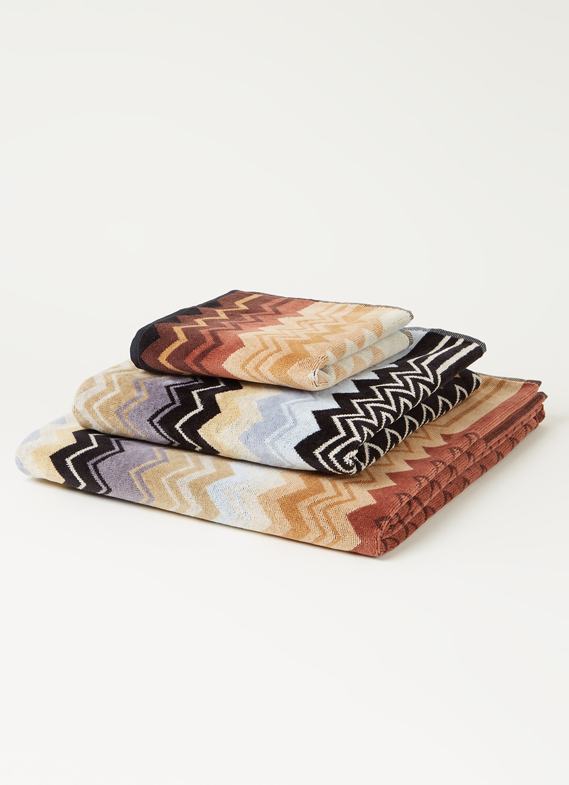 Missoni Giacomo gastendoek 40 x 70 cm - voorkant 2 multicolor