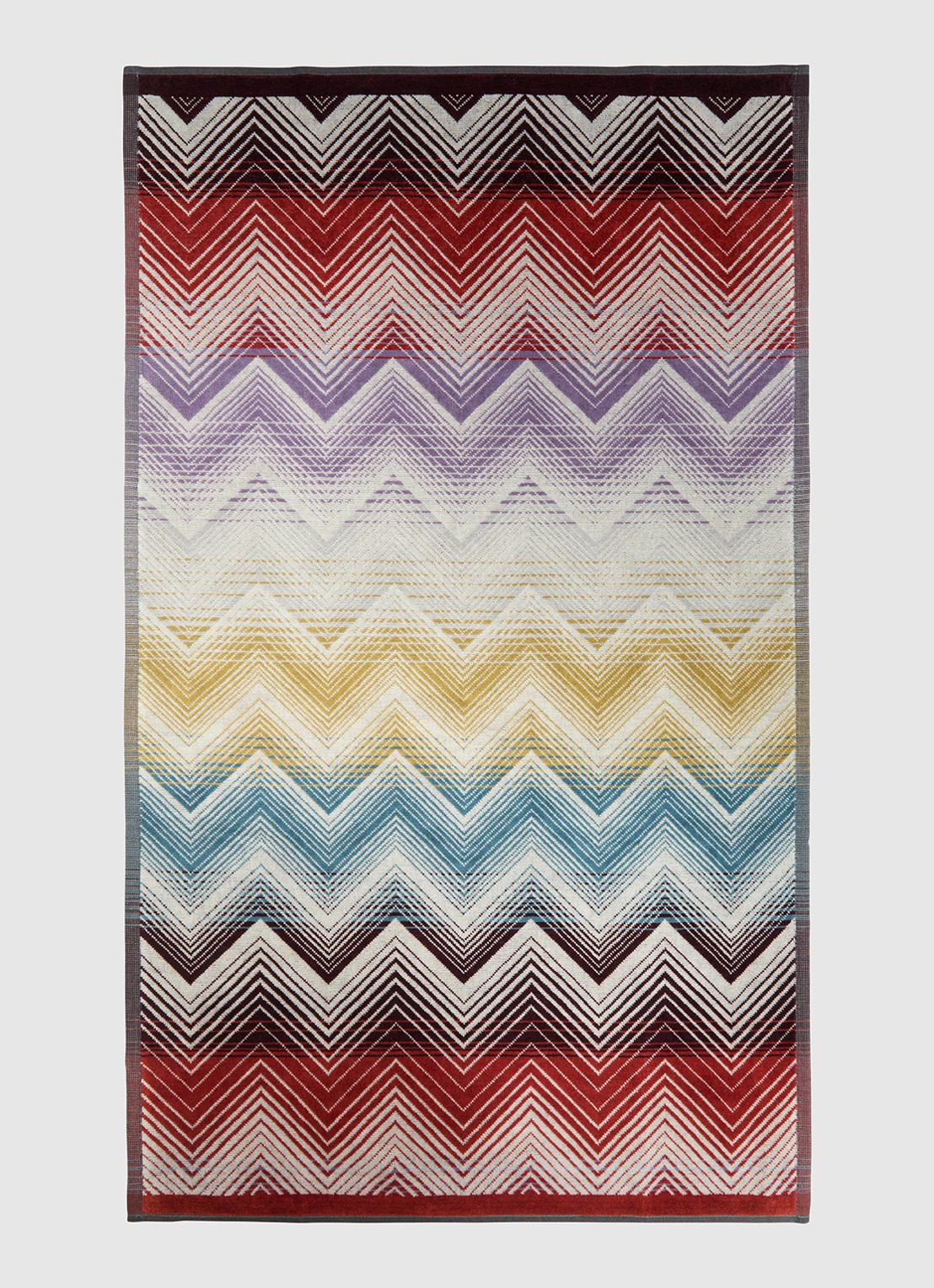 Missoni Marea badhanddoek 60 x 100 cm - voorkant 2 lila
