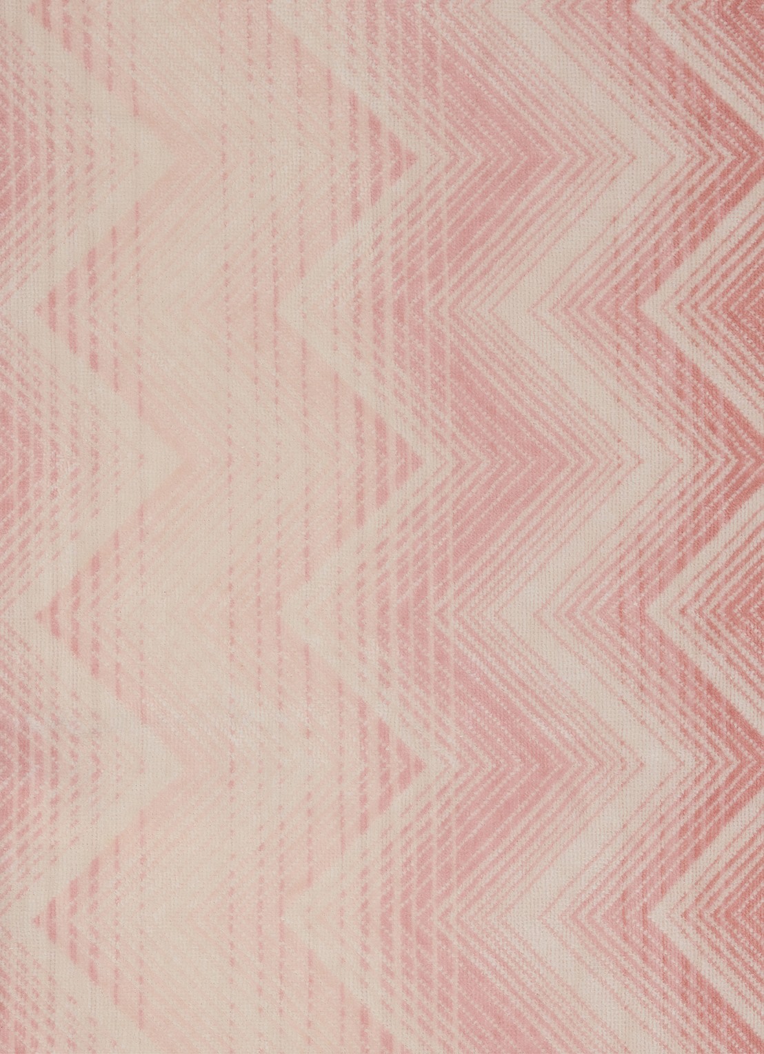 Missoni Marea badlaken - 100 x 150 cm - achterkant 4 lichtroze