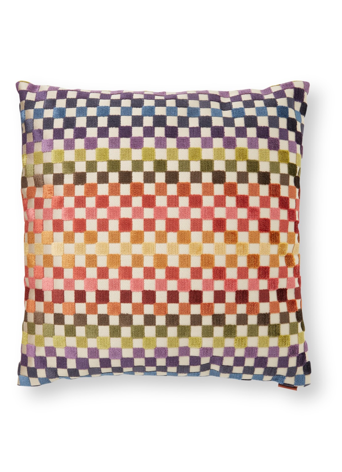 Missoni Maseko sierkussen 40 x 40 cm - voorkant 2 vanillegeel