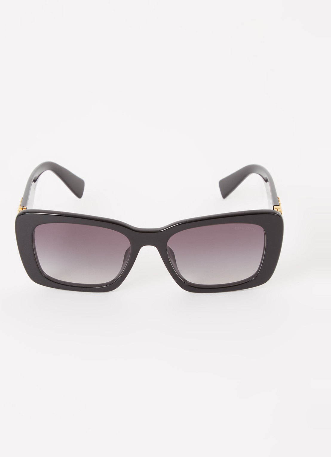Miu Miu Butterfly zonnebril MU 07YS - detail zwart