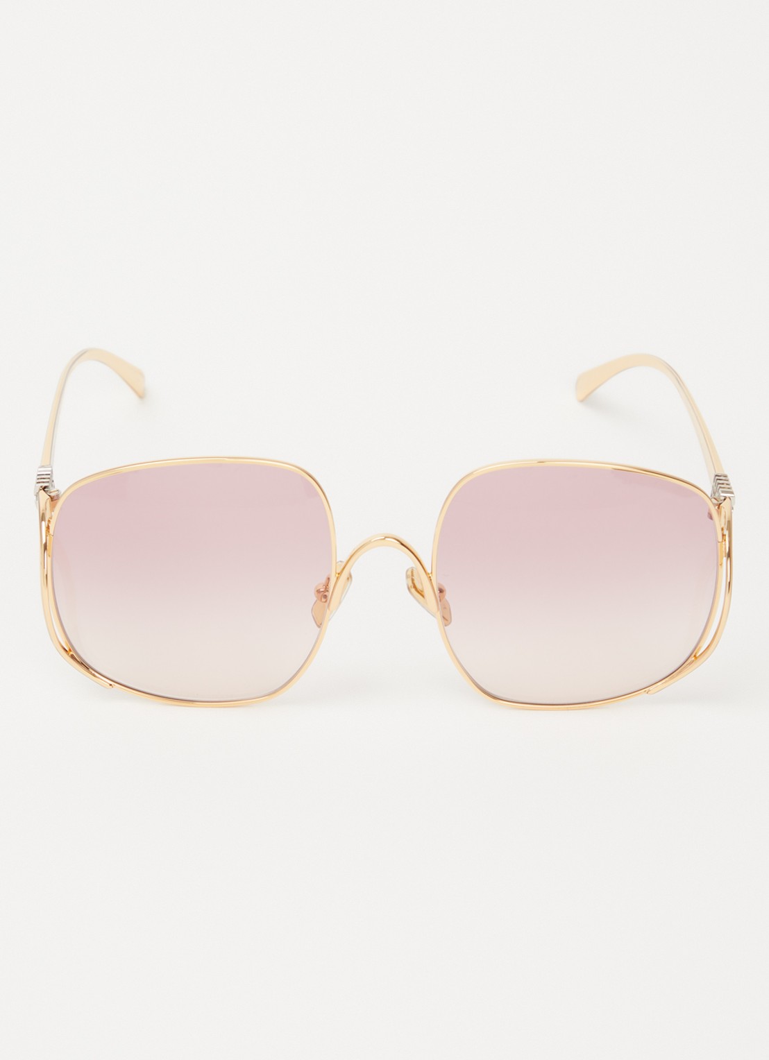 Miu Miu Butterfly zonnebril MU A57S - detail goud