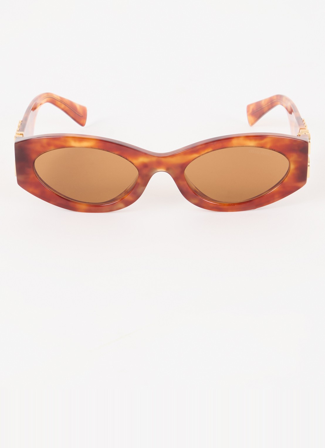 Miu Miu Cat Eye zonnebril MU 11WS - detail 2 bruin