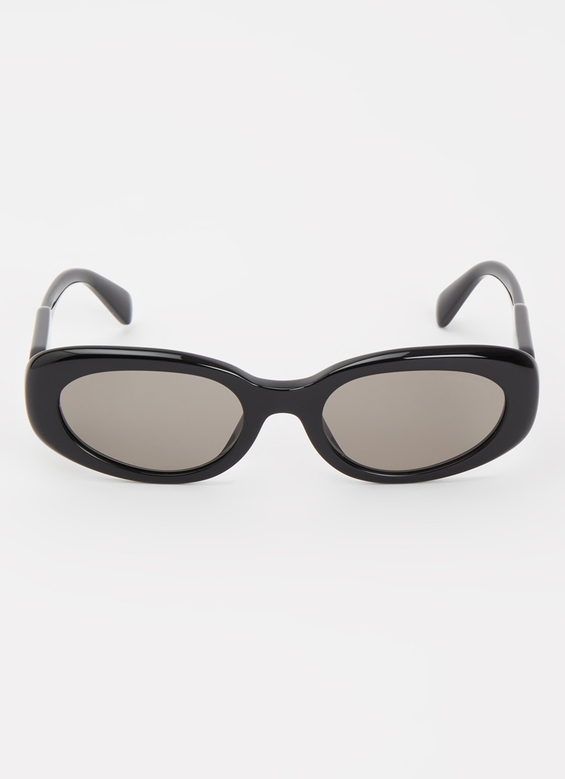 Miu Miu Cat Eye zonnebril MU C01S - detail zwart