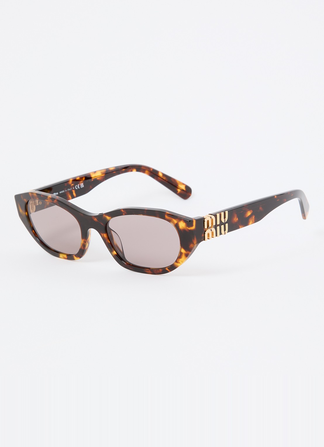 Miu Miu Retro zonnebril MEA03S - voorkant bruin