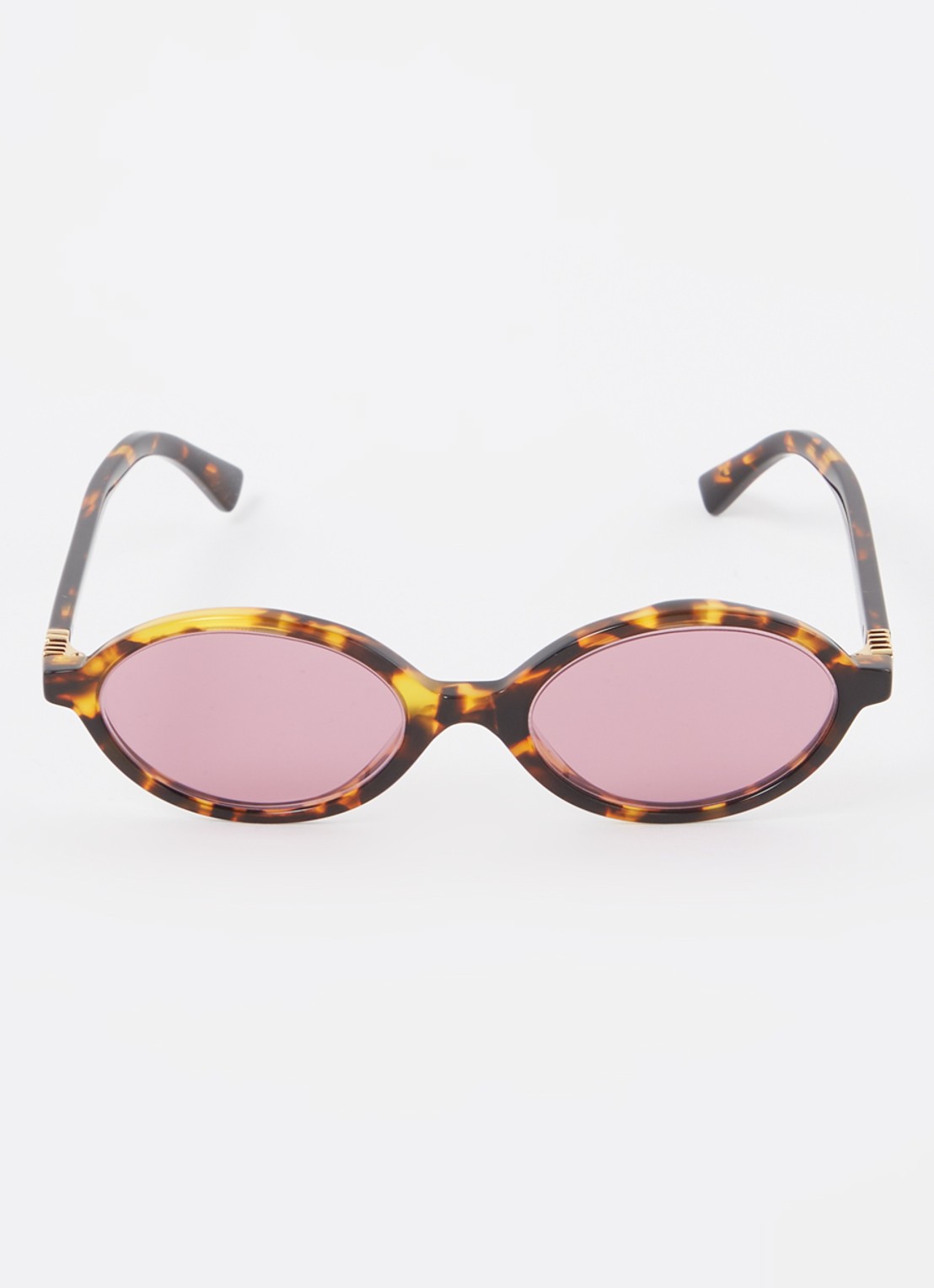 Miu Miu Retro zonnebril MU 04ZS - detail 3 bruin