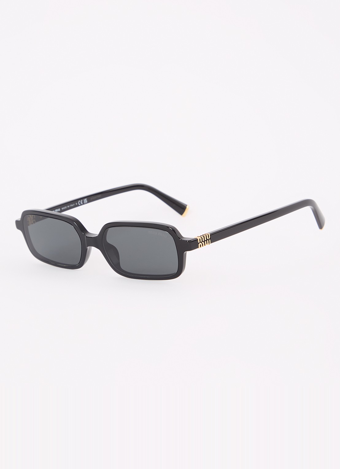 Miu Miu Retro zonnebril MU 11ZS - voorkant 4 zwart