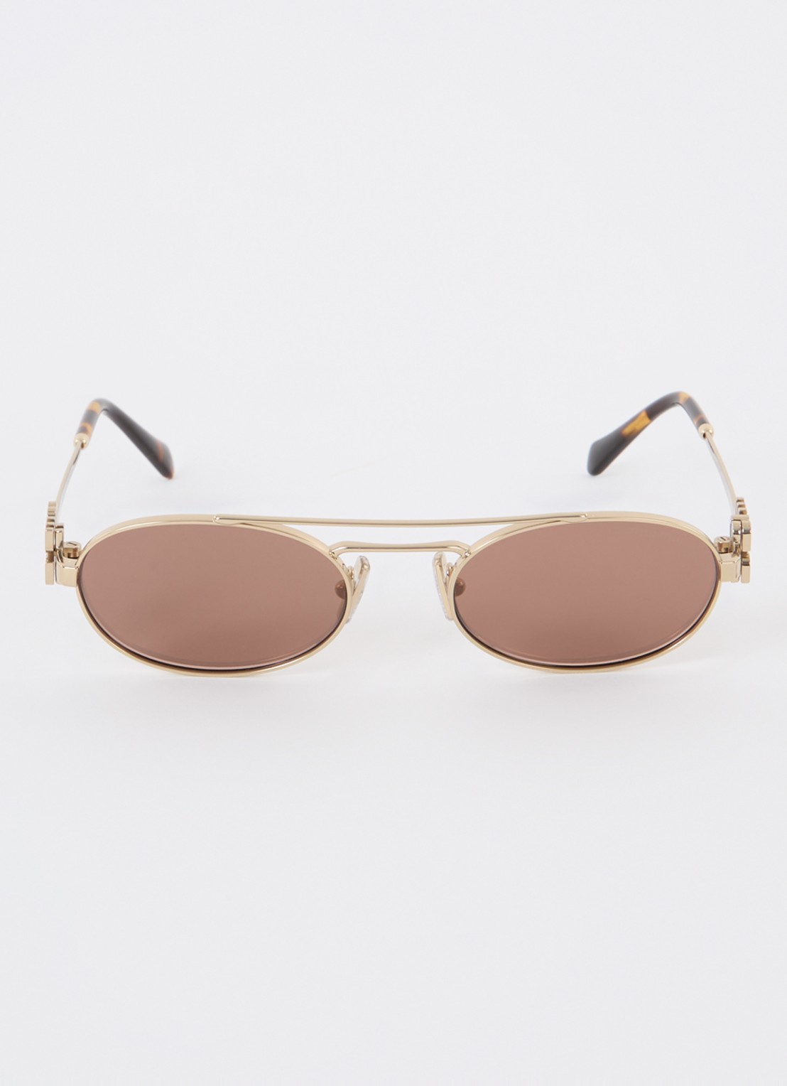 Miu Miu Retro zonnebril MU 54ZS - detail 3 goud