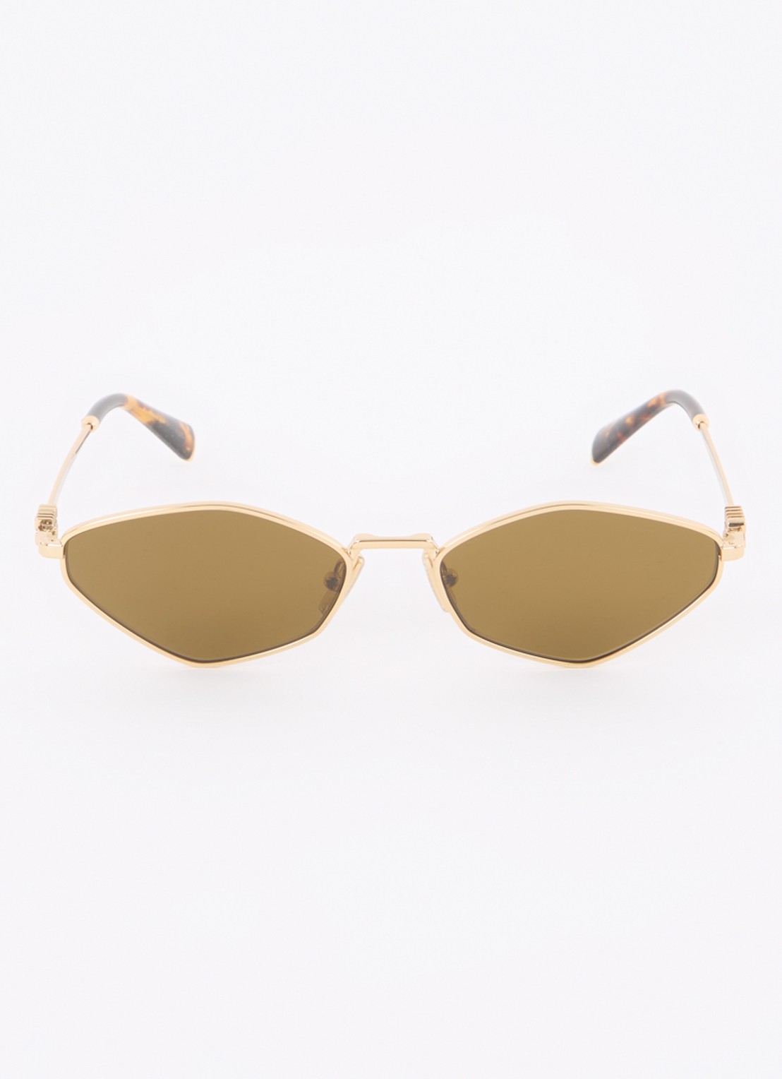Miu Miu Retro zonnebril MU 56ZS - detail 3 goud