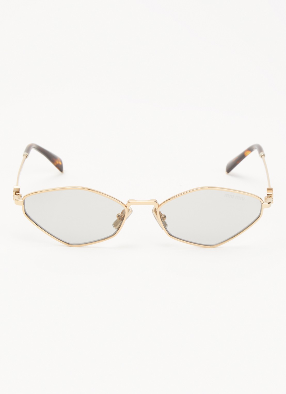 Miu Miu Retro zonnebril MU 56ZS - detail 2 goud