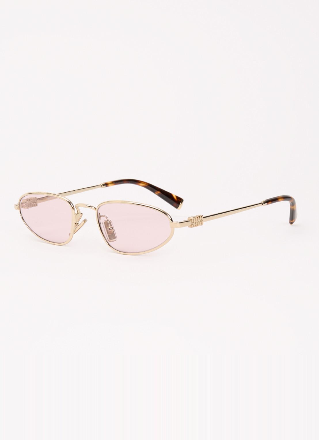 Miu Miu Retro zonnebril MU A52S - voorkant goud