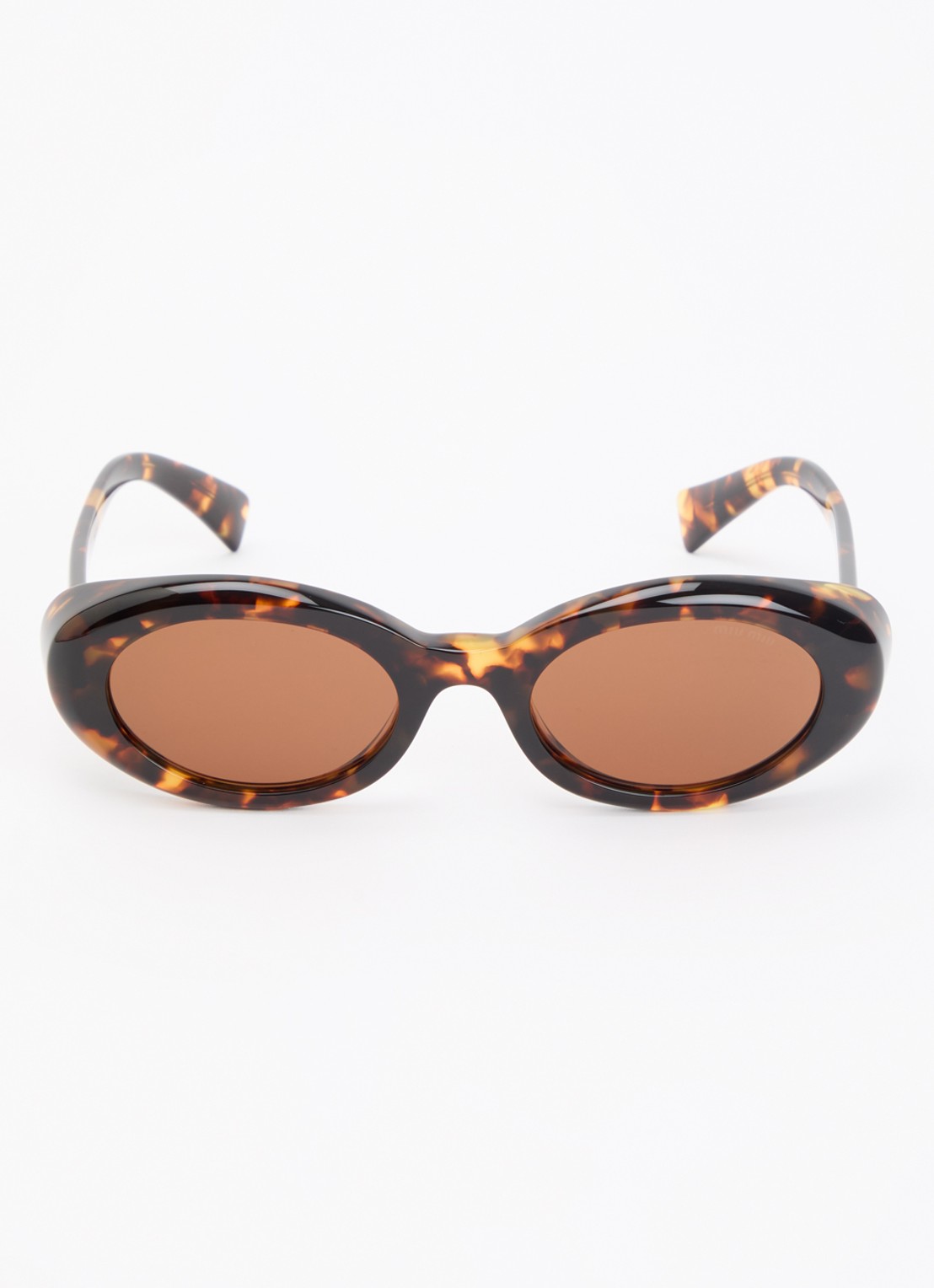Miu Miu Retro zonnebril MU B09S - detail 2 bruin
