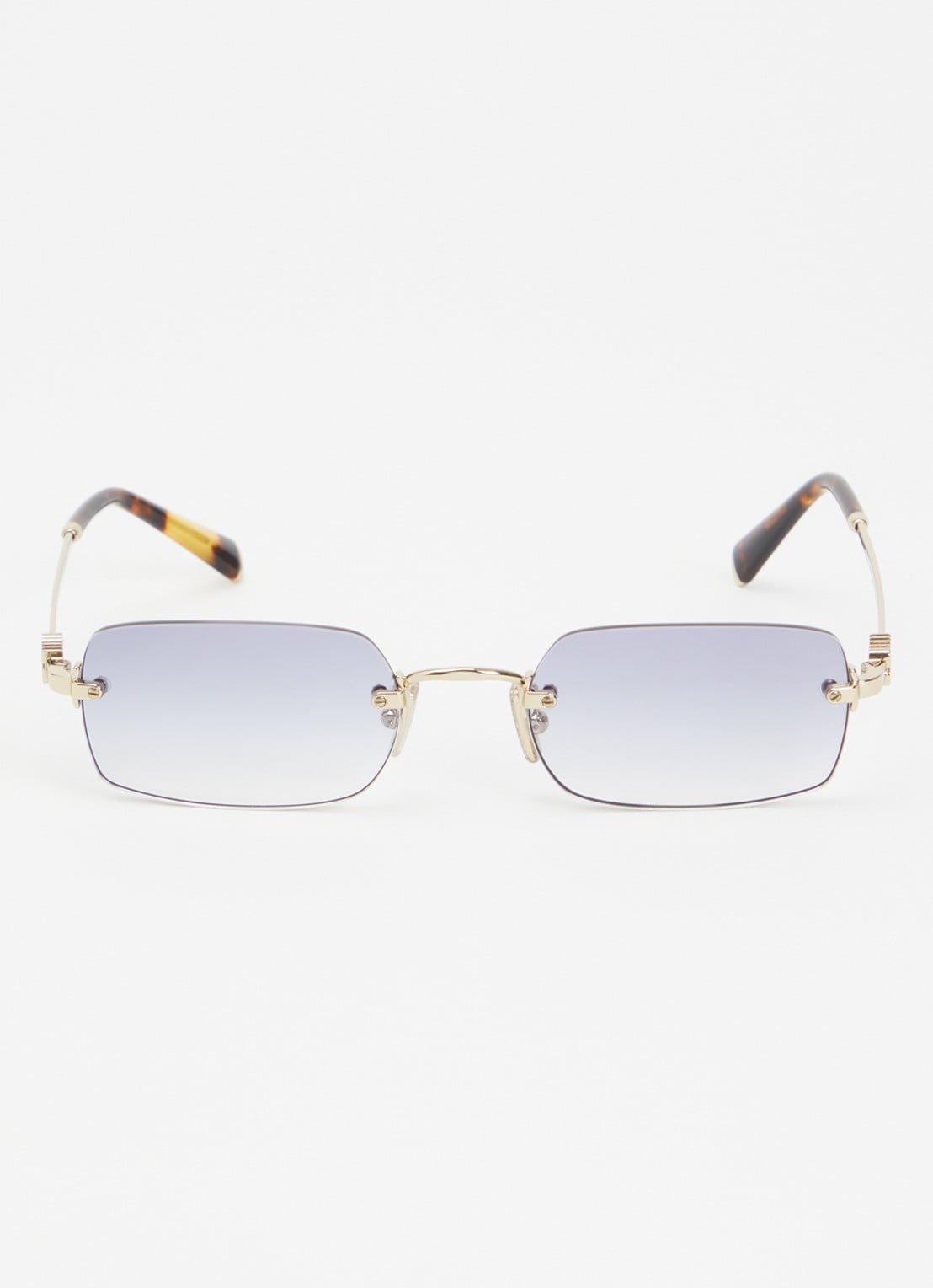 Miu Miu Retro zonnebril MU B50 - detail goud