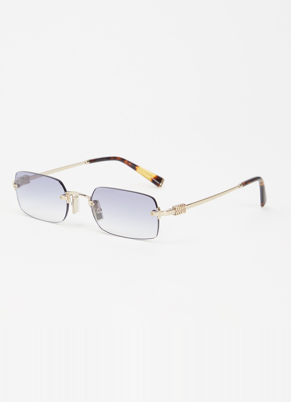 Miu Miu Retro zonnebril MU B50 - voorkant 4 goud