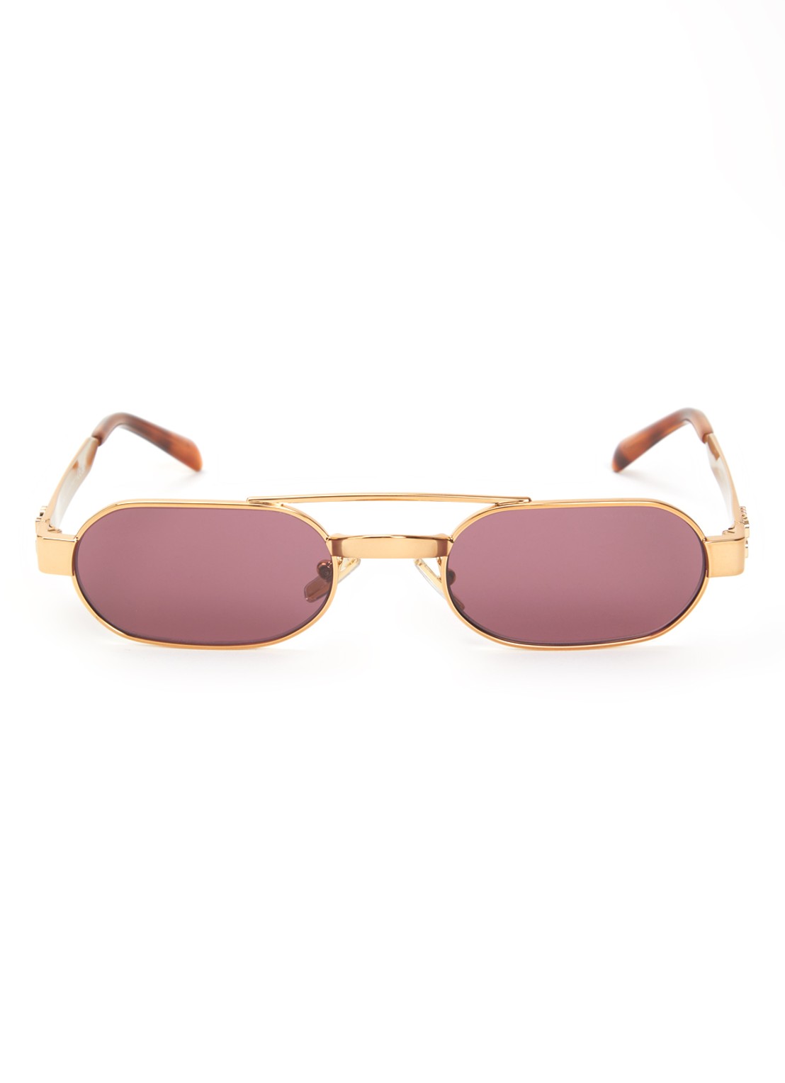 Miu Miu Retro zonnebril MU B52S - detail 2 goud