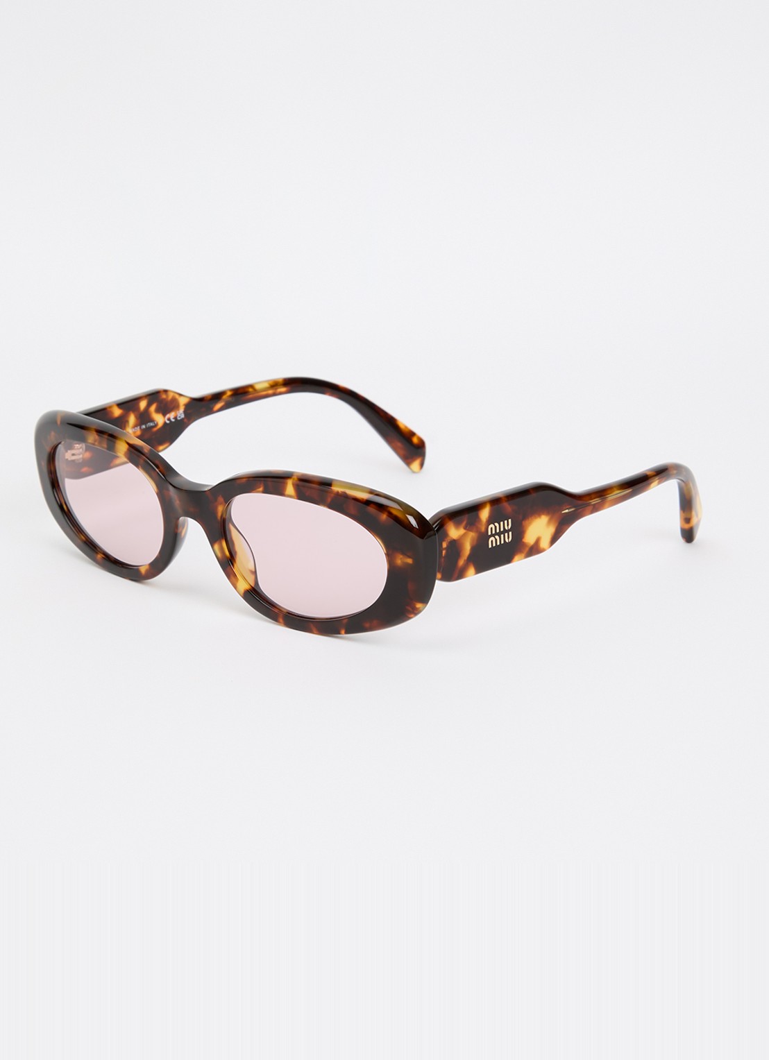 Miu Miu Retro zonnebril MU C01S - voorkant bruin