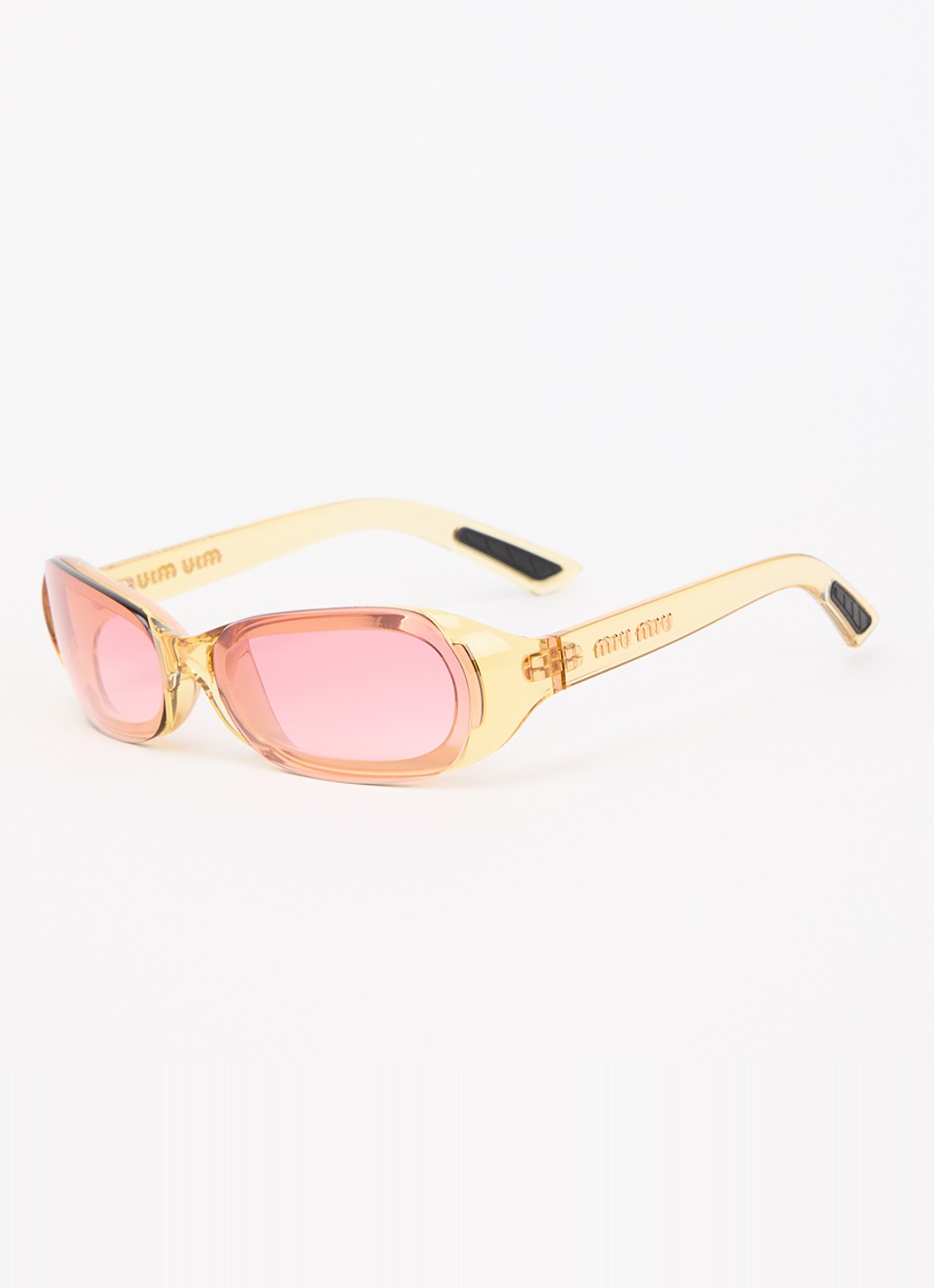 Miu Miu Retro zonnebril MU C07SU - voorkant 4 goud