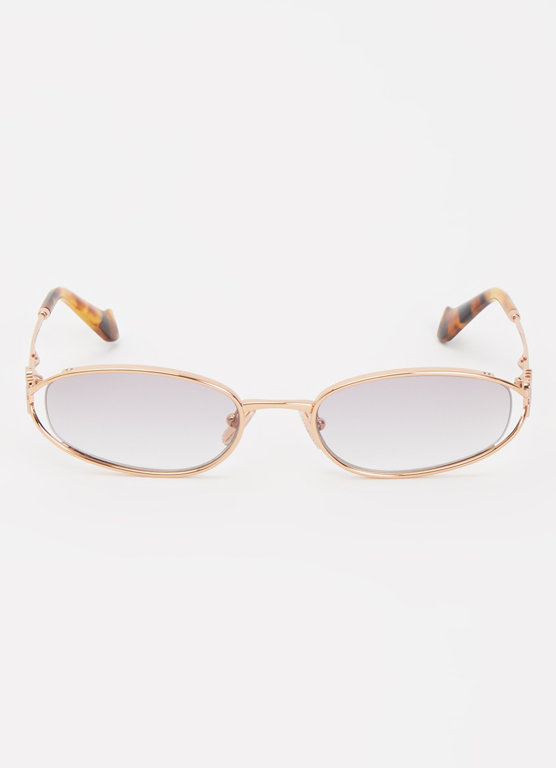 Miu Miu Retro zonnebril MU C51S - detail roségoud