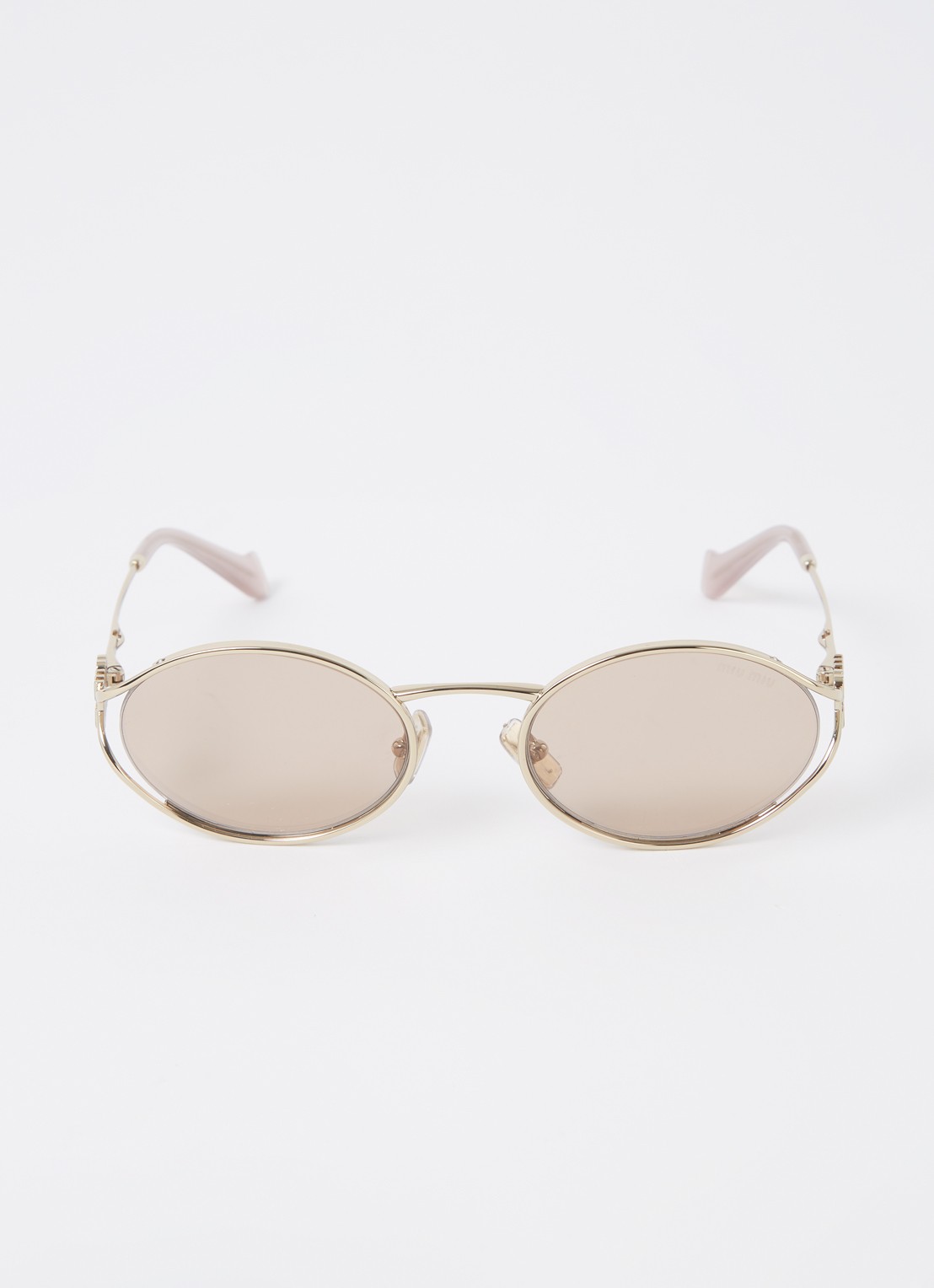 Miu Miu Retro zonnebril MU52YS - detail 2 goud