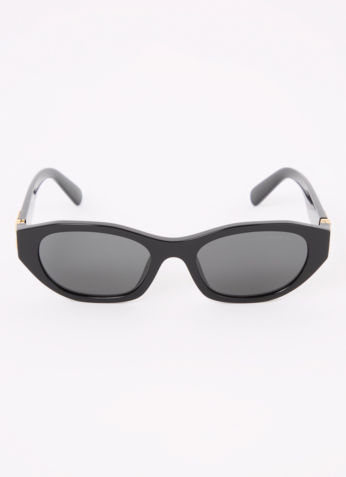 Miu Miu Retro zonnebril MUA03S - detail 2 zwart