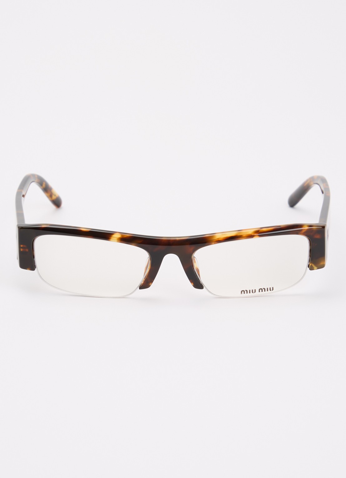 Miu Miu Retro zonnebril MUB07S - detail 2 donkerbruin