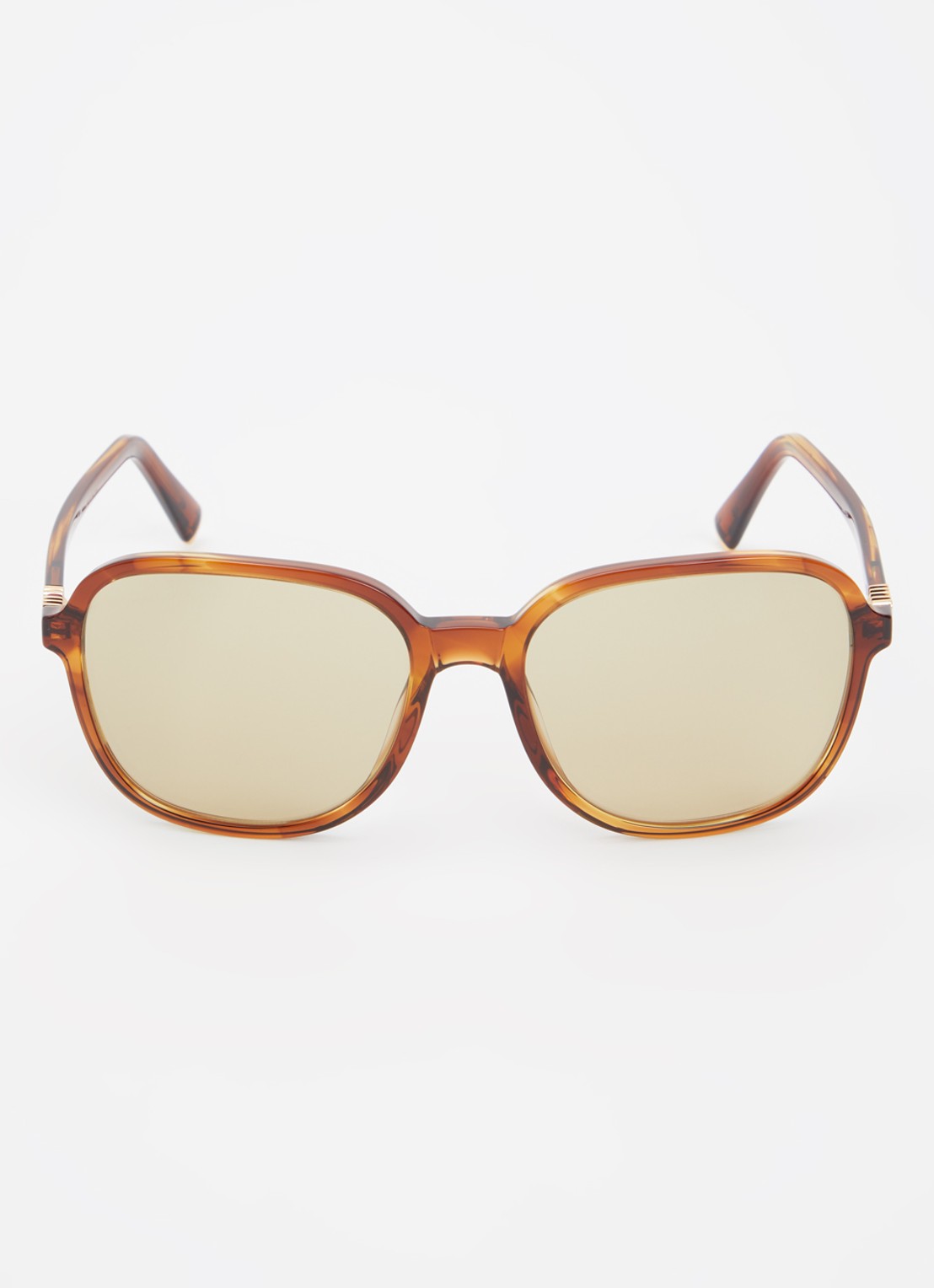 Miu Miu Wayfarer zonnebril MU B01S - detail bruin