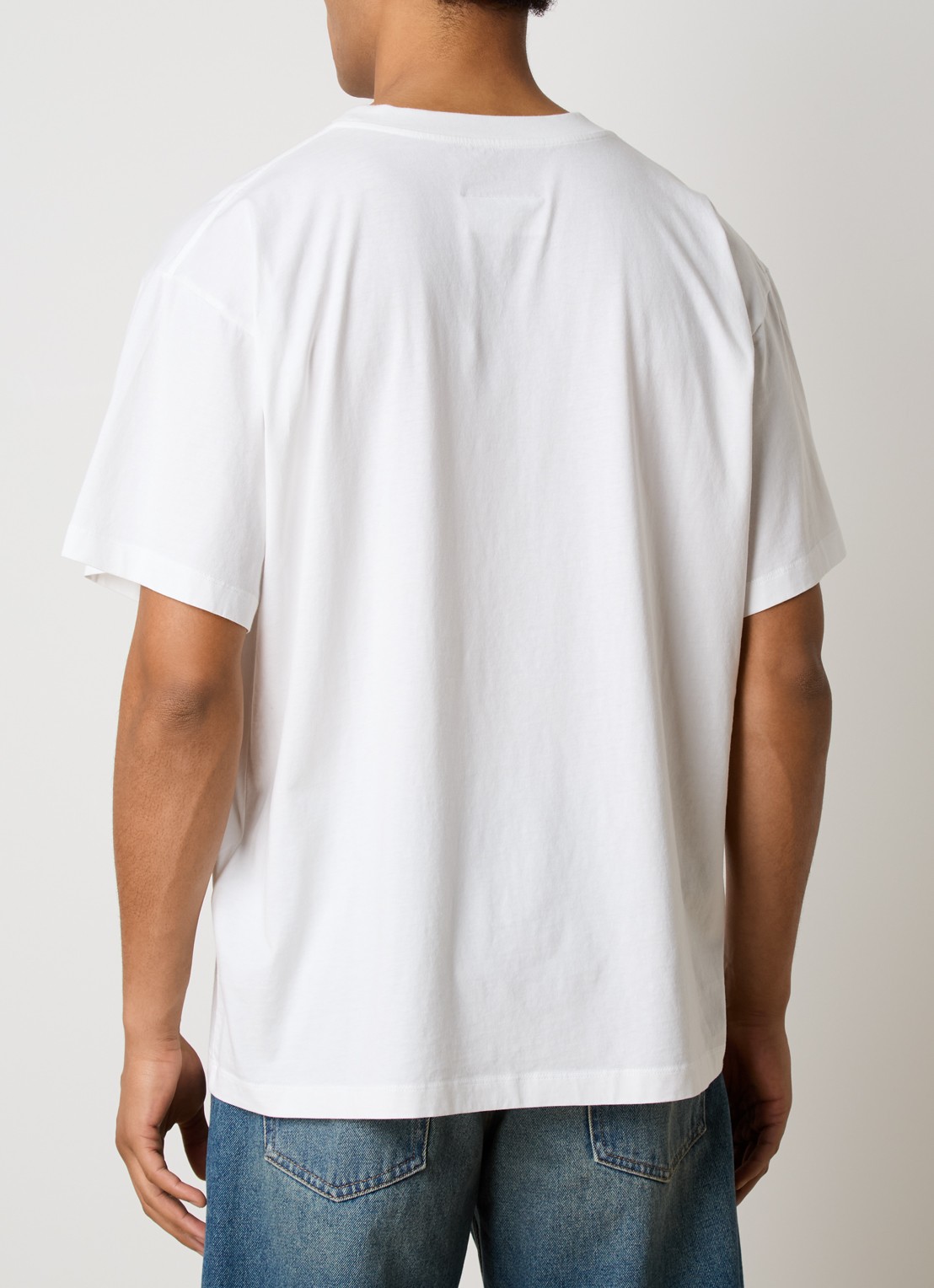 MM6 T-shirt met logo - achterkant 5 wit