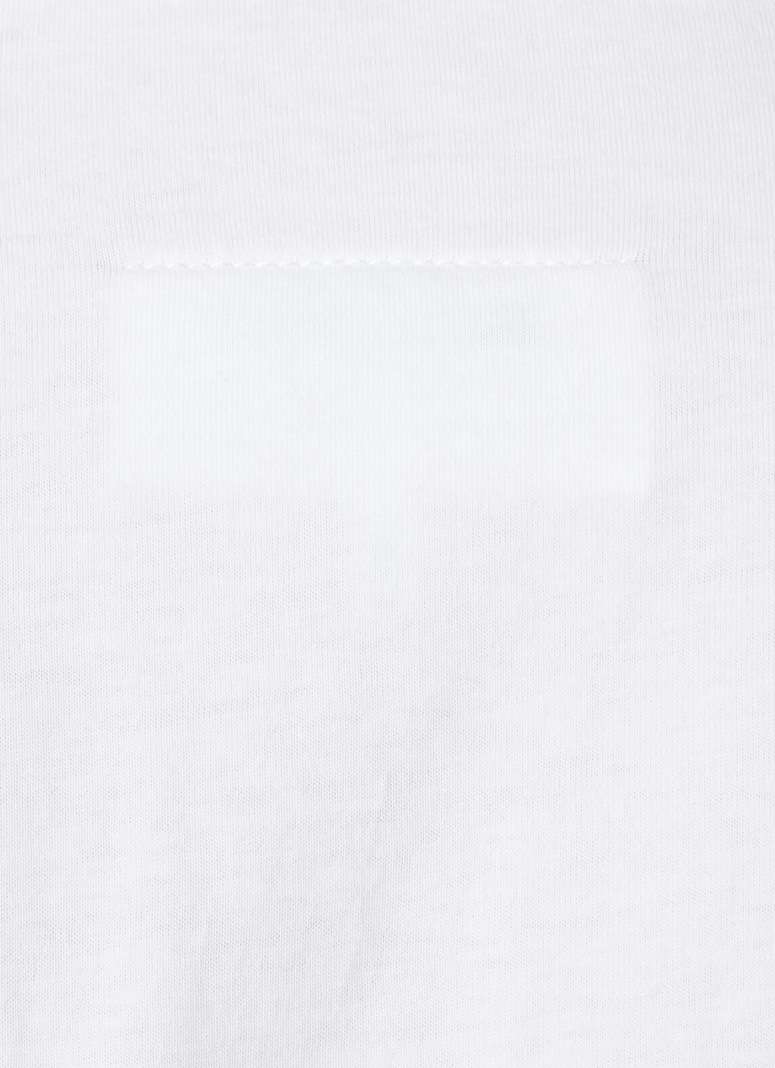 MM6 T-shirt met logo - detail 4 wit