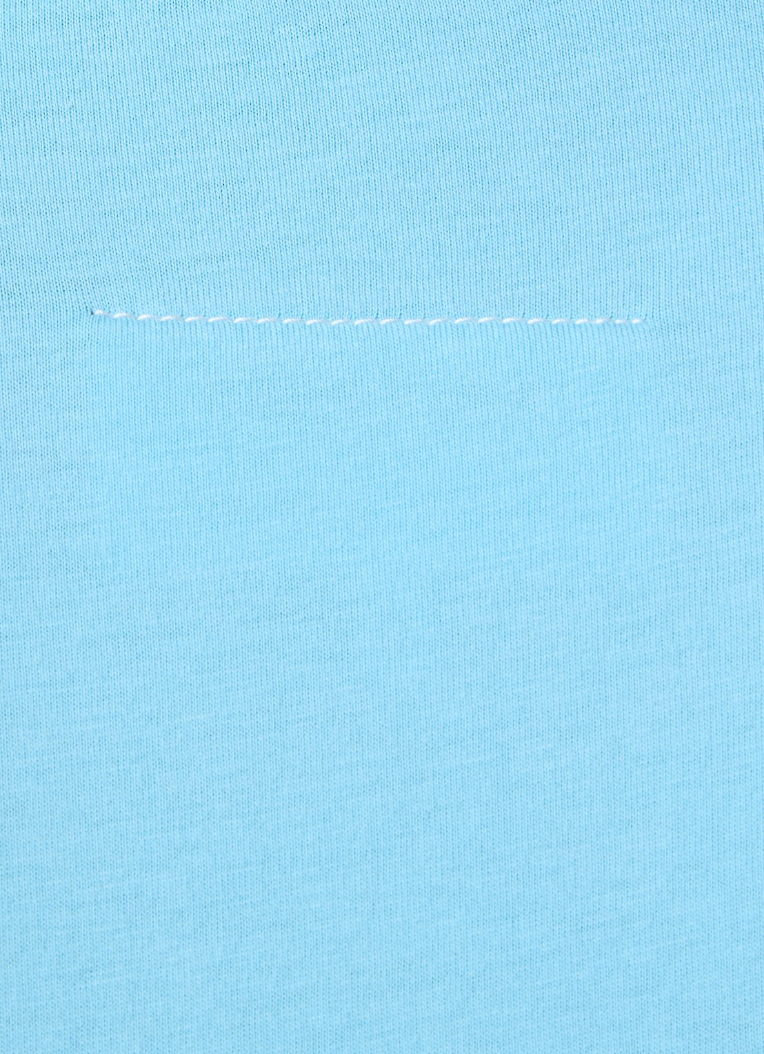 MM6 T-shirt met logo - detail 2 lichtblauw