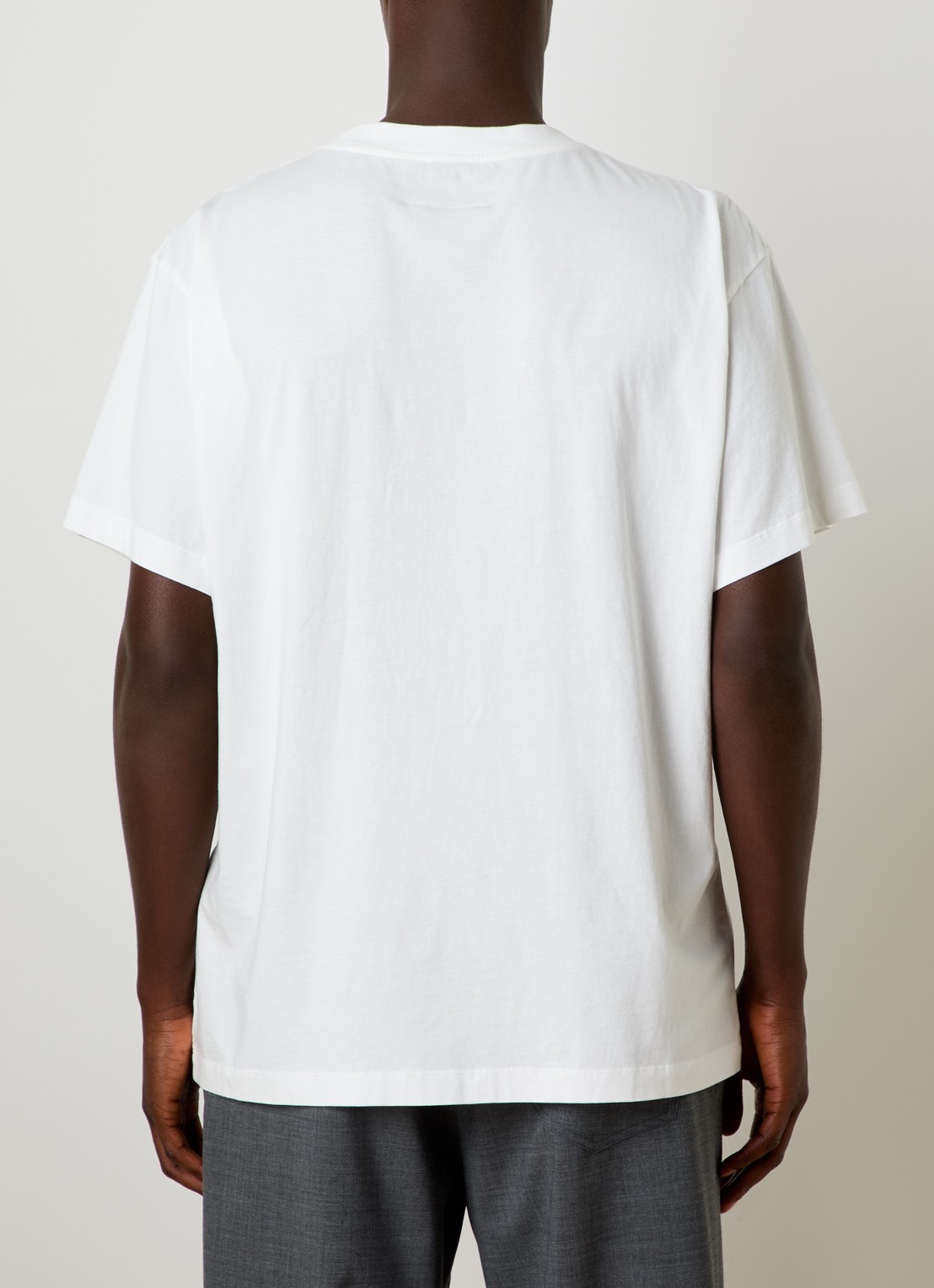 MM6 T-shirt met logo - achterkant 3 wit