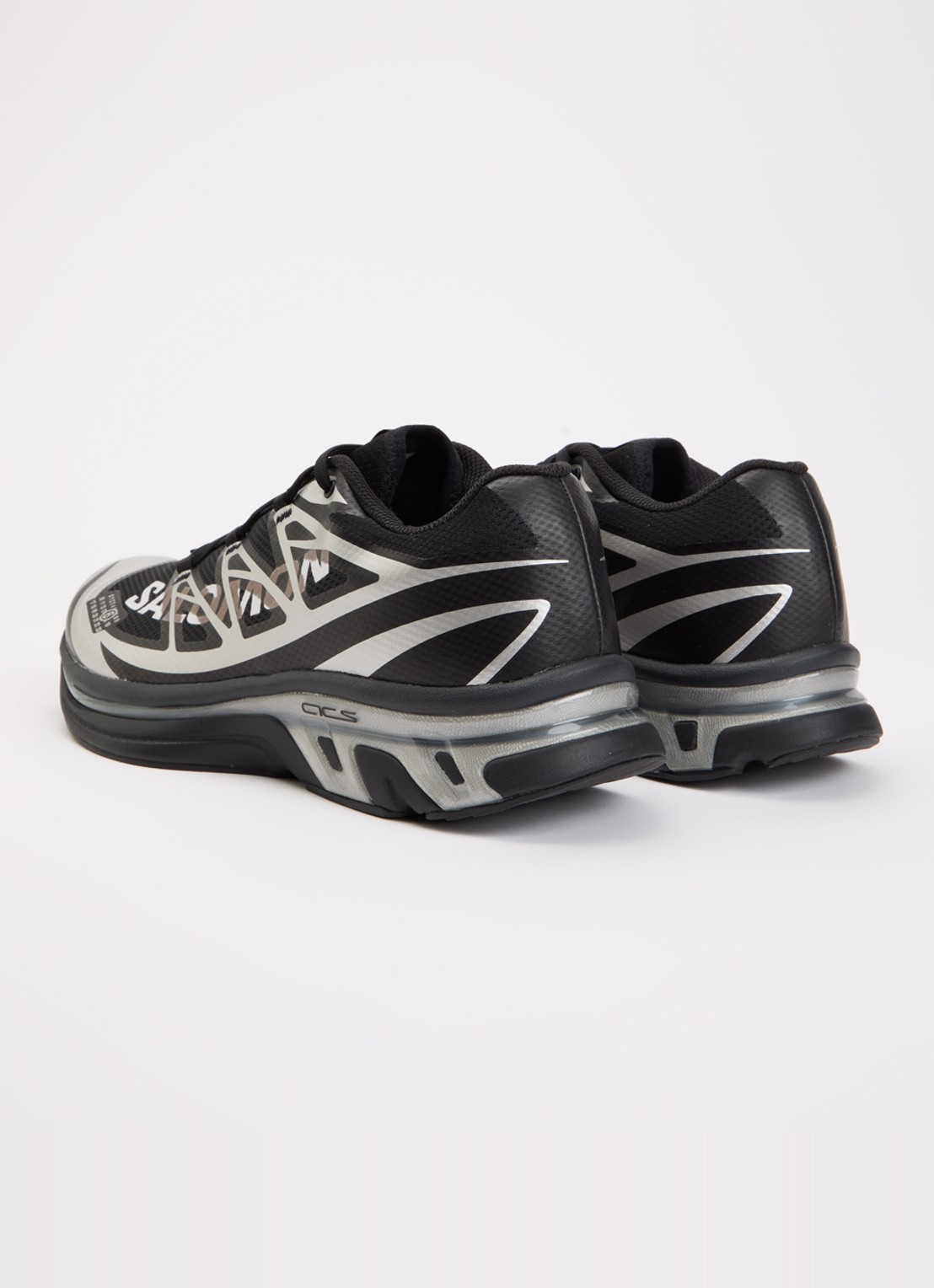 MM6 XT-MM6 sneaker met mesh details - achterkant 3 zwart