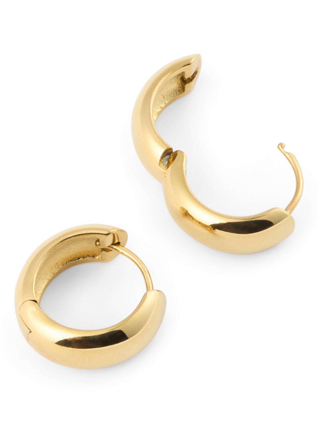 Mockberg Brave oorringen MB1787 - detail 3 goud